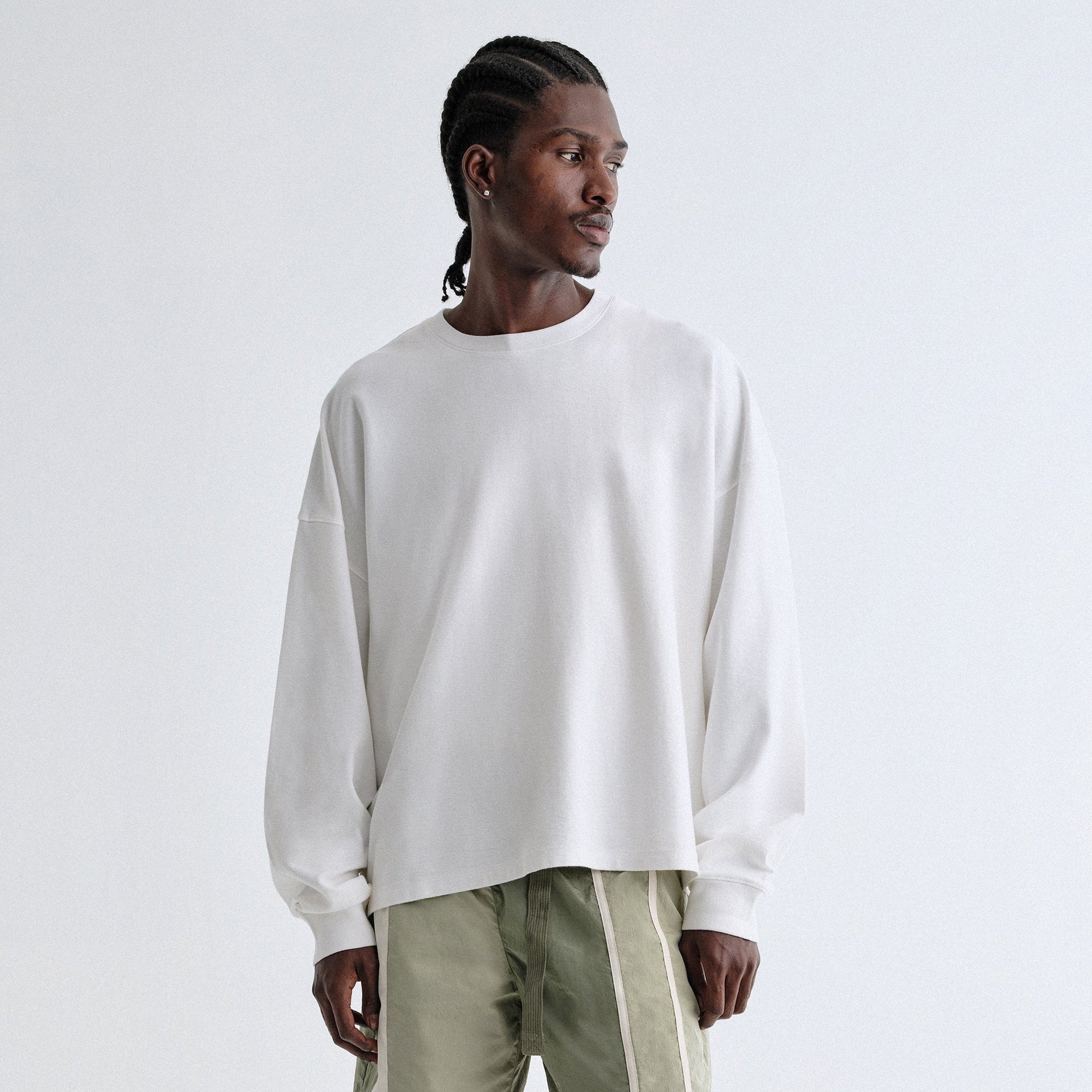 Kith Long Sleeve Lawson Tee - White