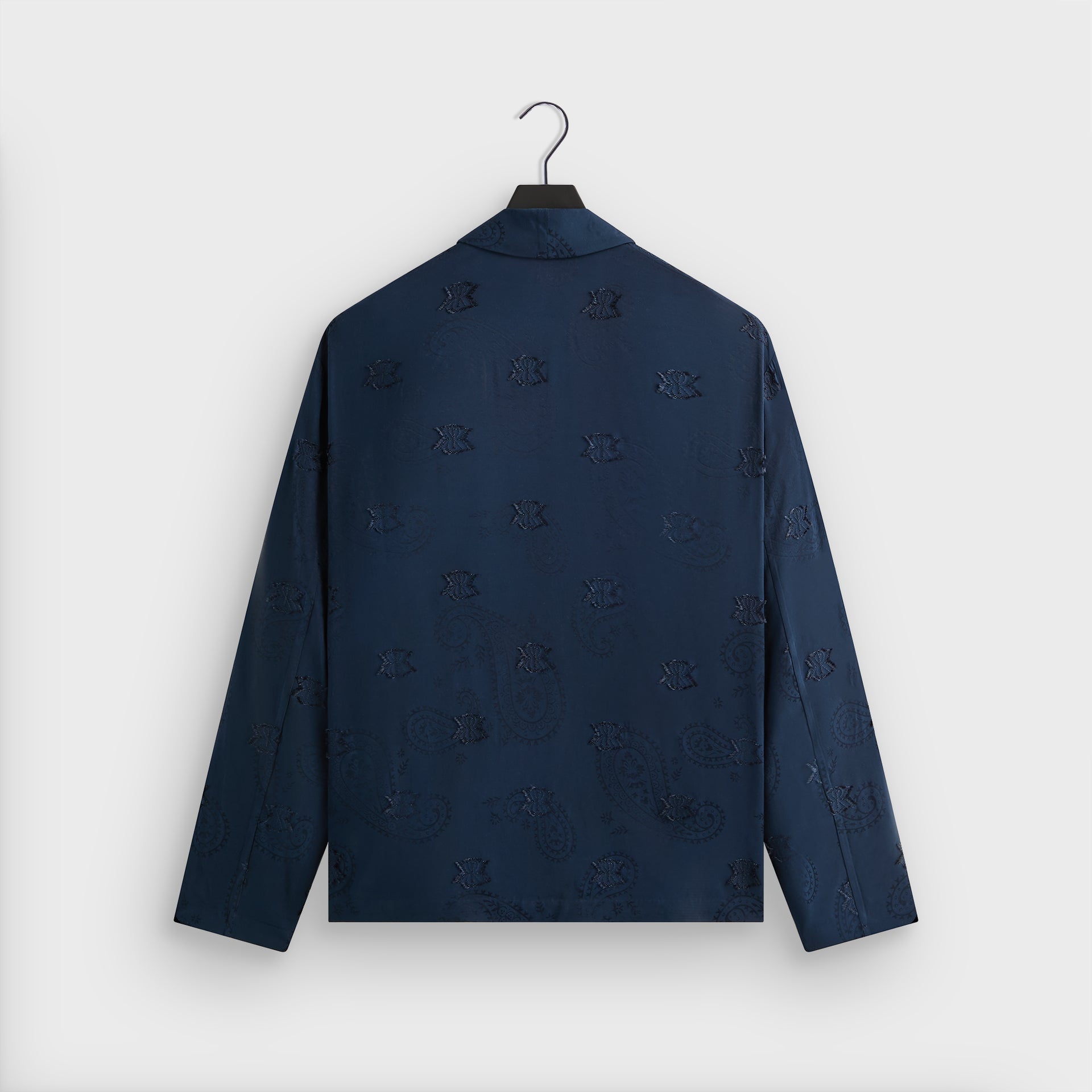 Kith Long Sleeve Thompson Crossover Shirt - Nocturnal