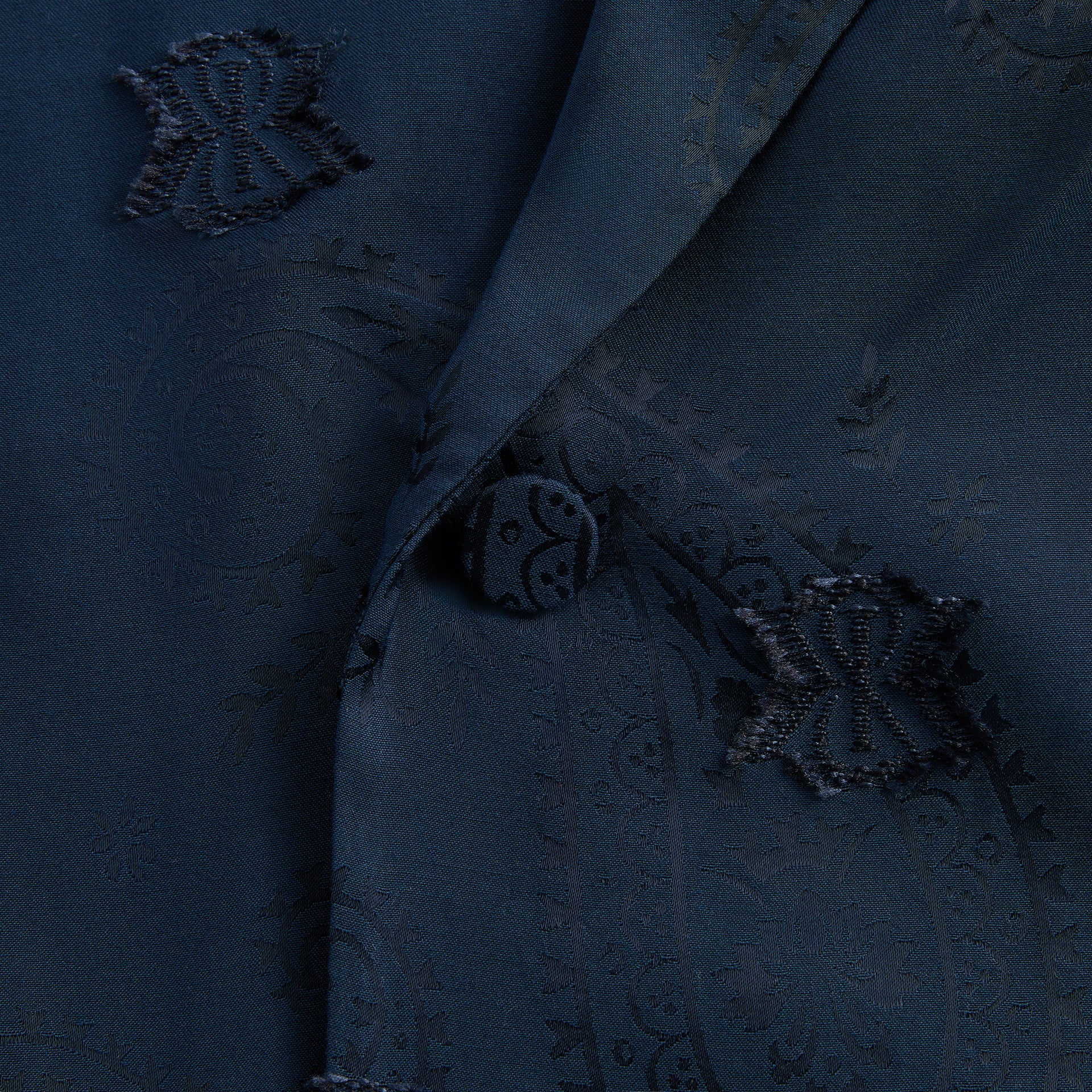 Kith Long Sleeve Thompson Crossover Shirt - Nocturnal