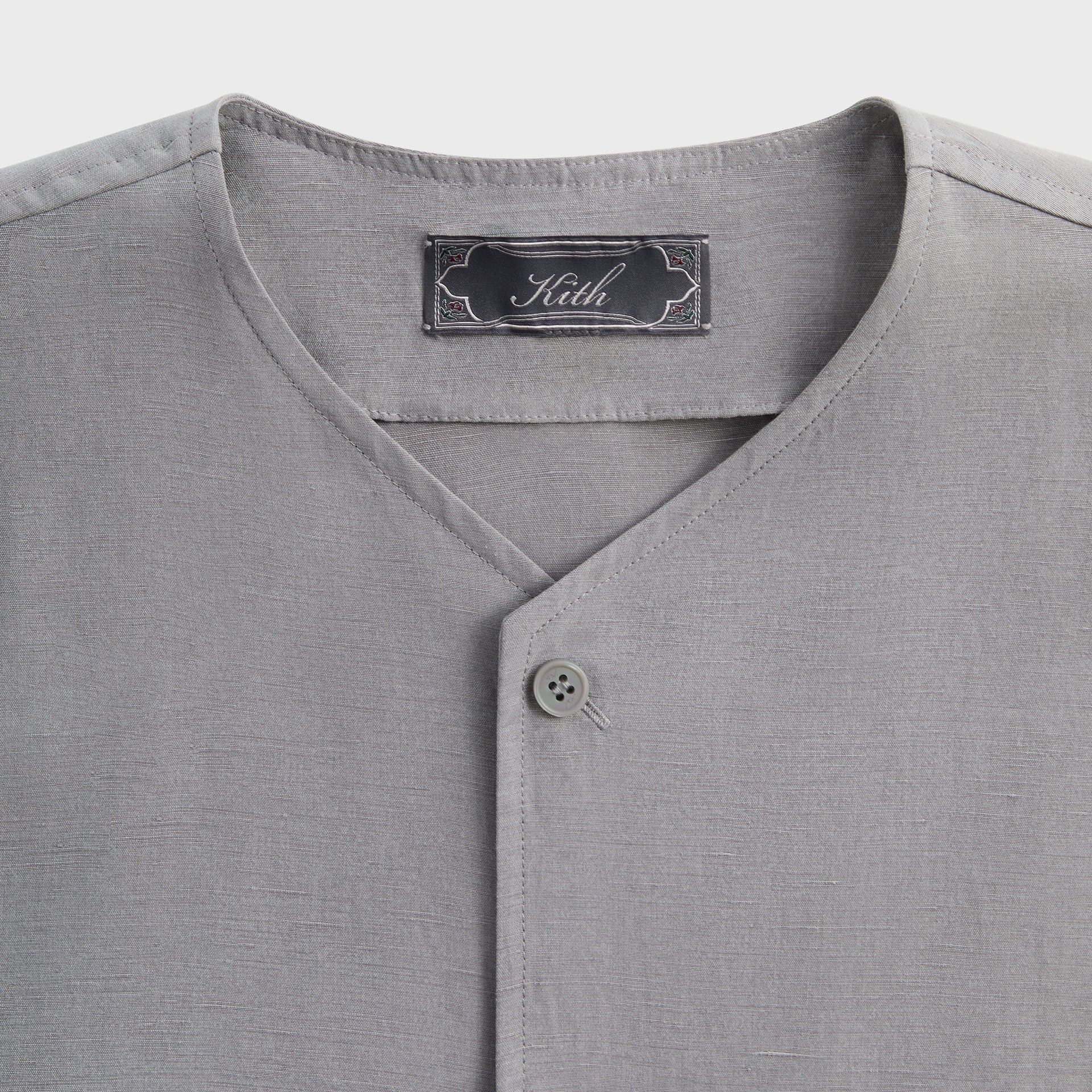 Kith Cupro Linen Caelen Shirt - Fin