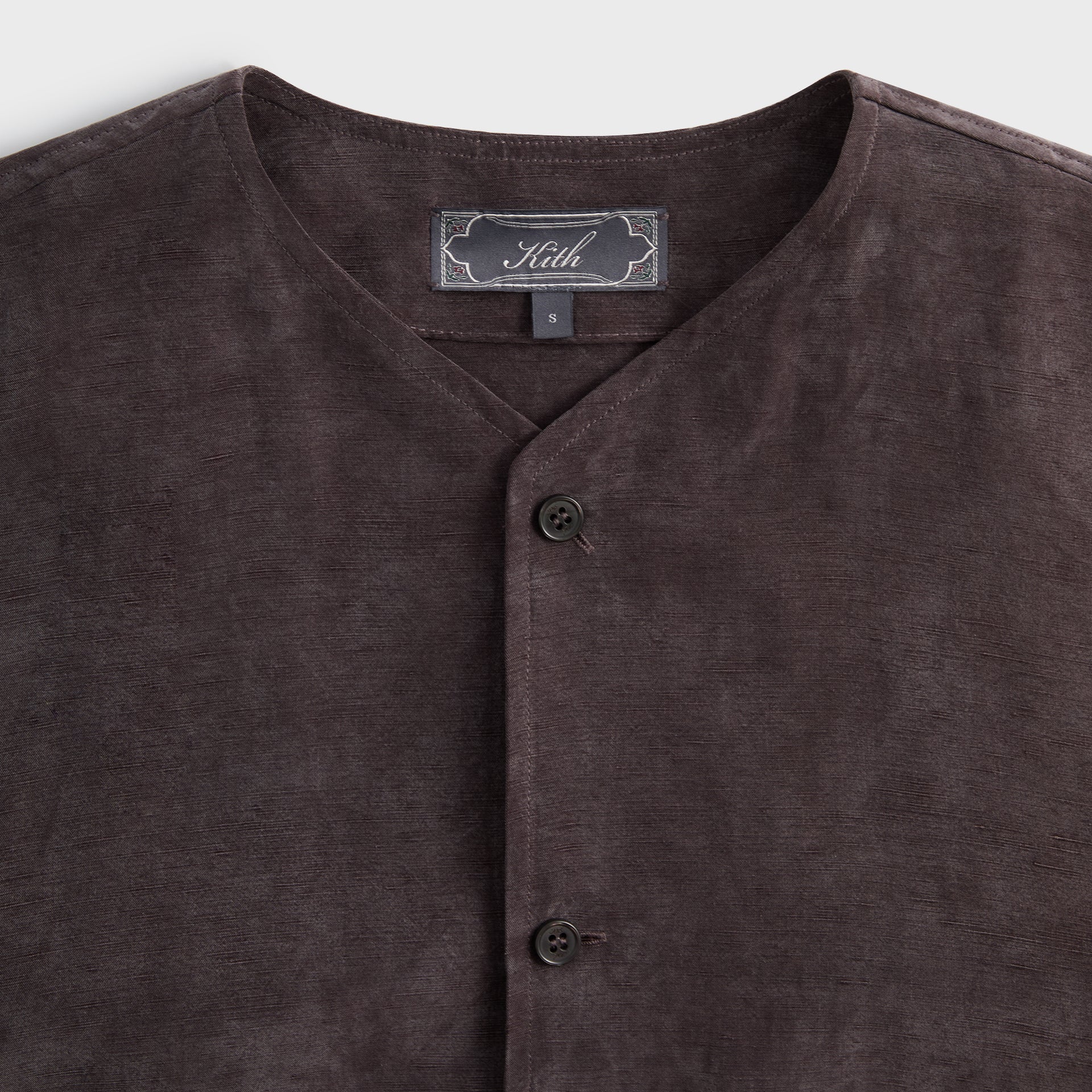 Kith Cupro Linen Caelen Shirt - Kindling