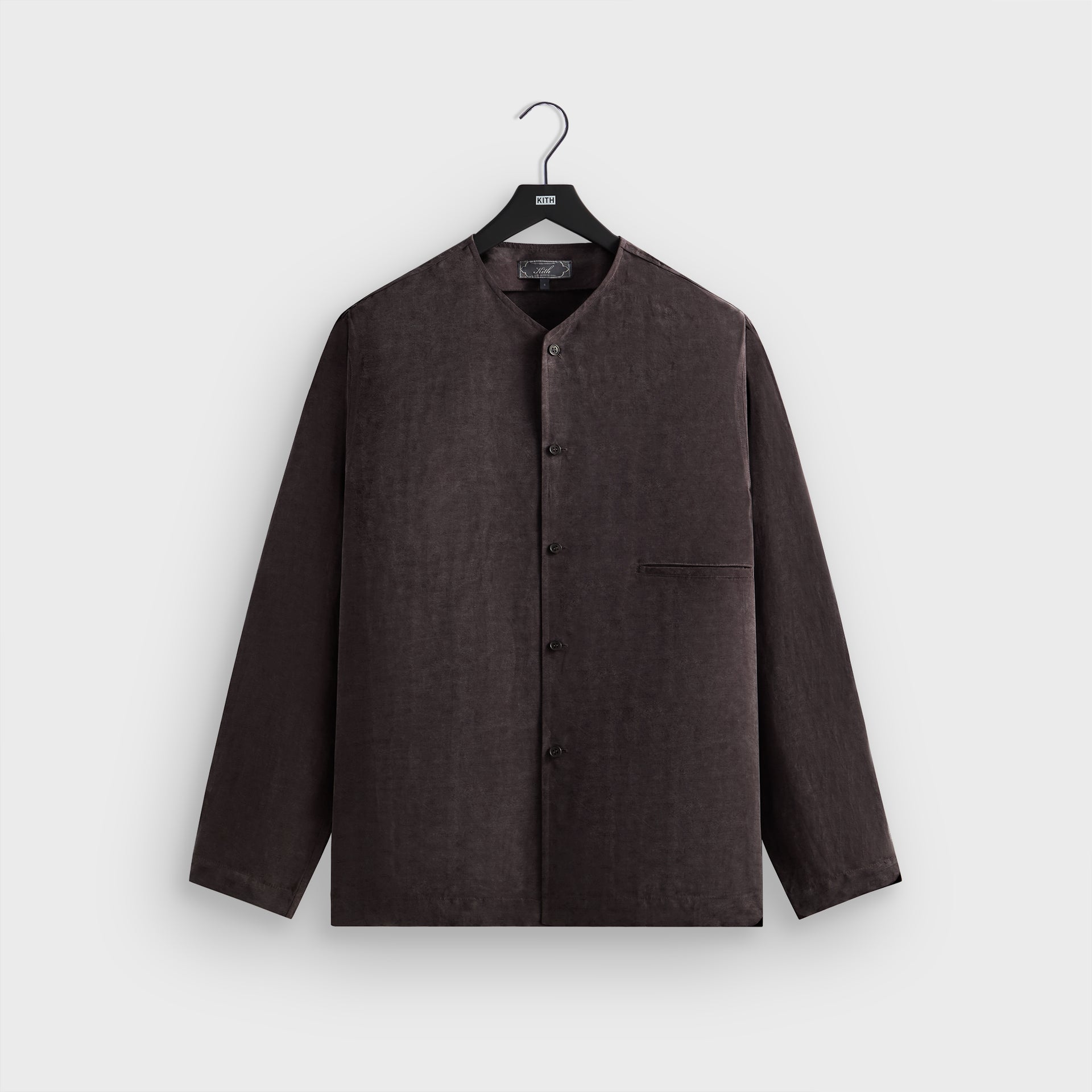 Kith Cupro Linen Caelen Shirt - Kindling