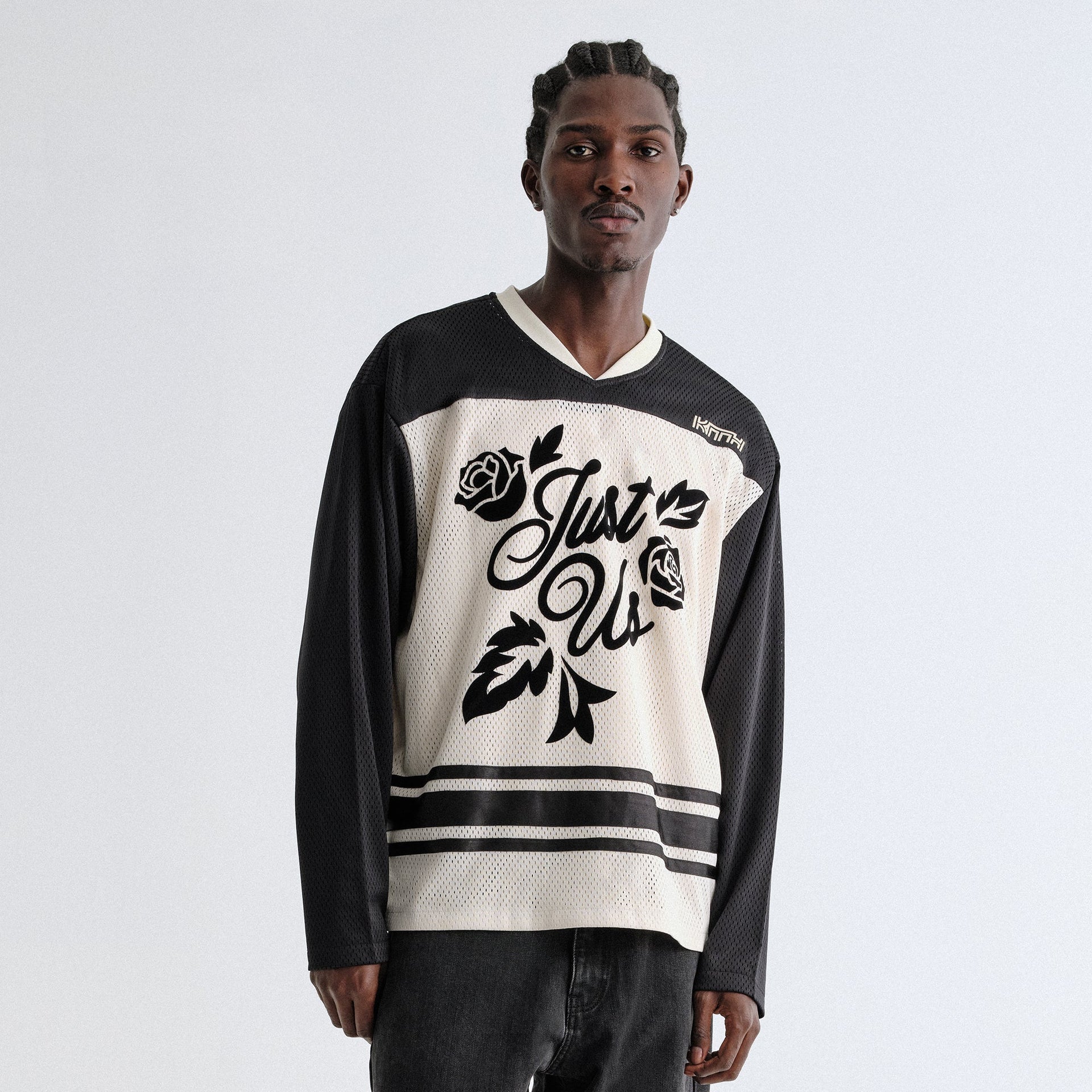 Kith Malik Long Sleeve Mesh Jersey - Sandrift