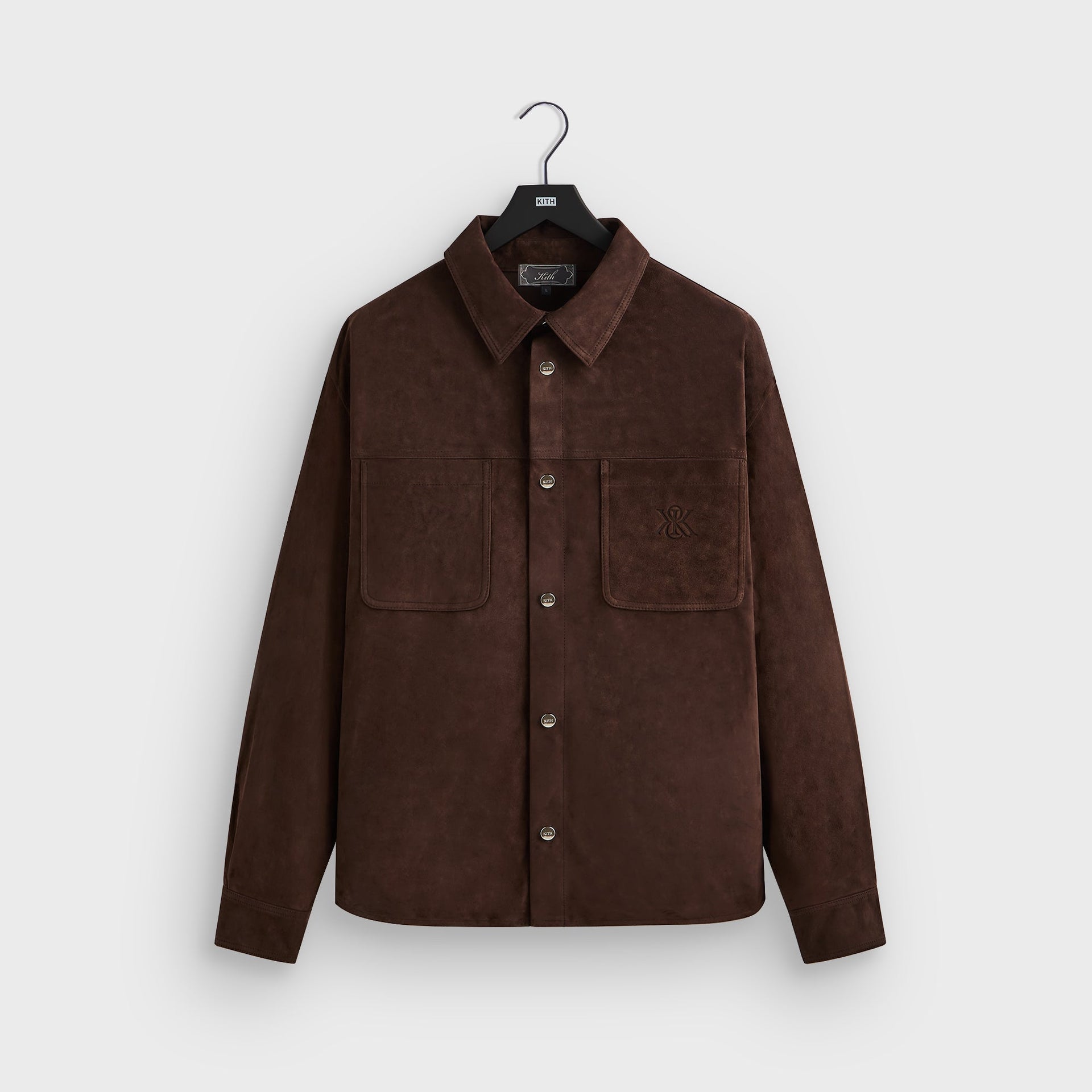 Kith Suede Apollo Shirt - Derby