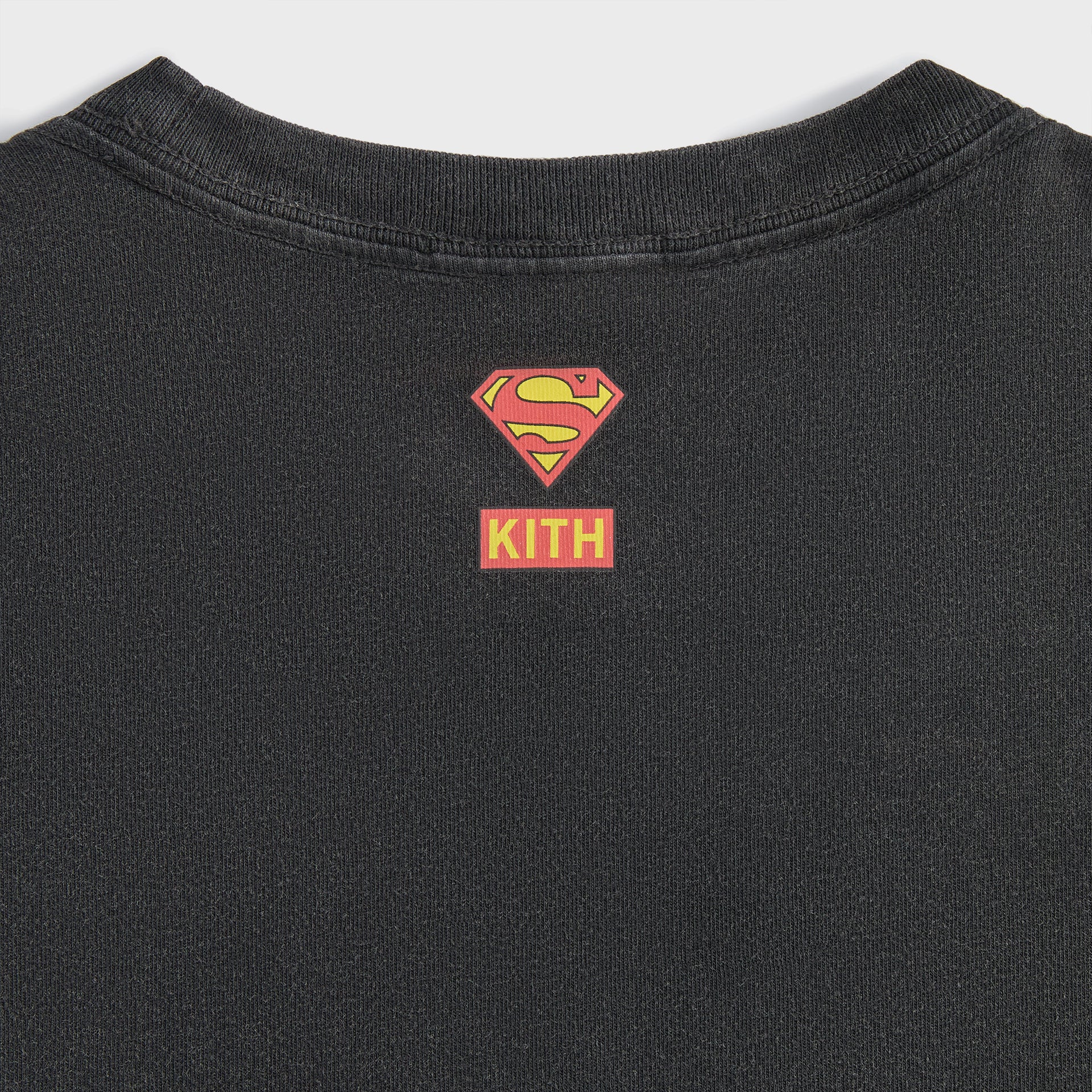 Superman | Kith Man of Steel Vintage Tee - Black