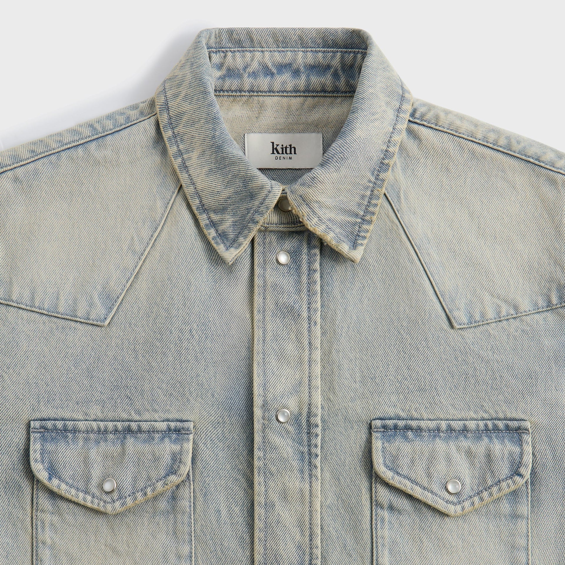 Kith Webster Denim Shirt - Keaton Wash