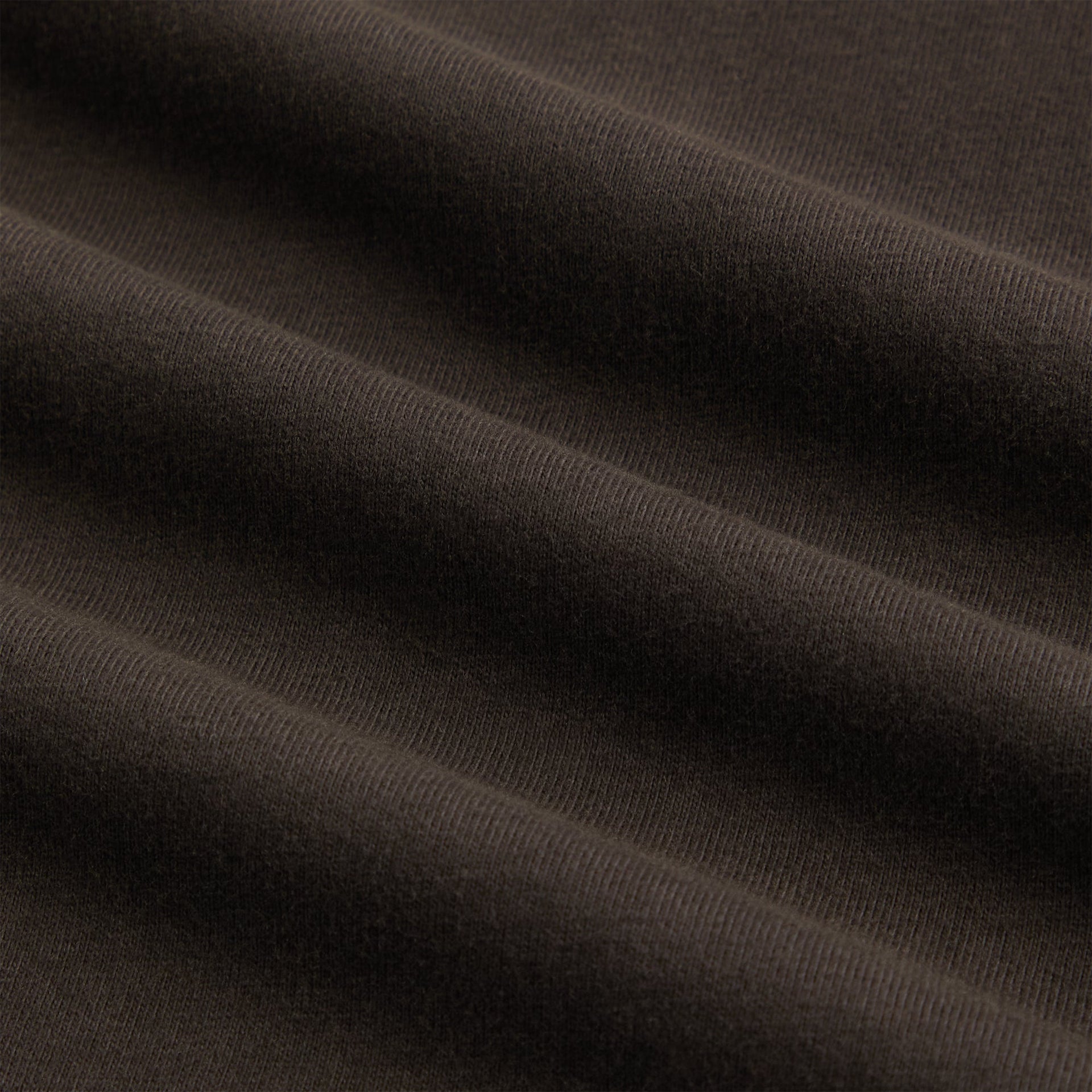 Kith Sueded Jersey Long Sleeve Leonard Pocket Tee - Derby