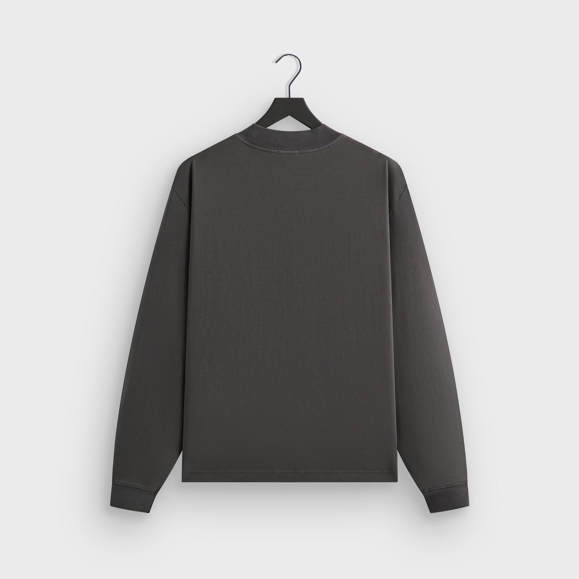 Kith Long Sleeve Mock Neck LAX Tee - Carbon