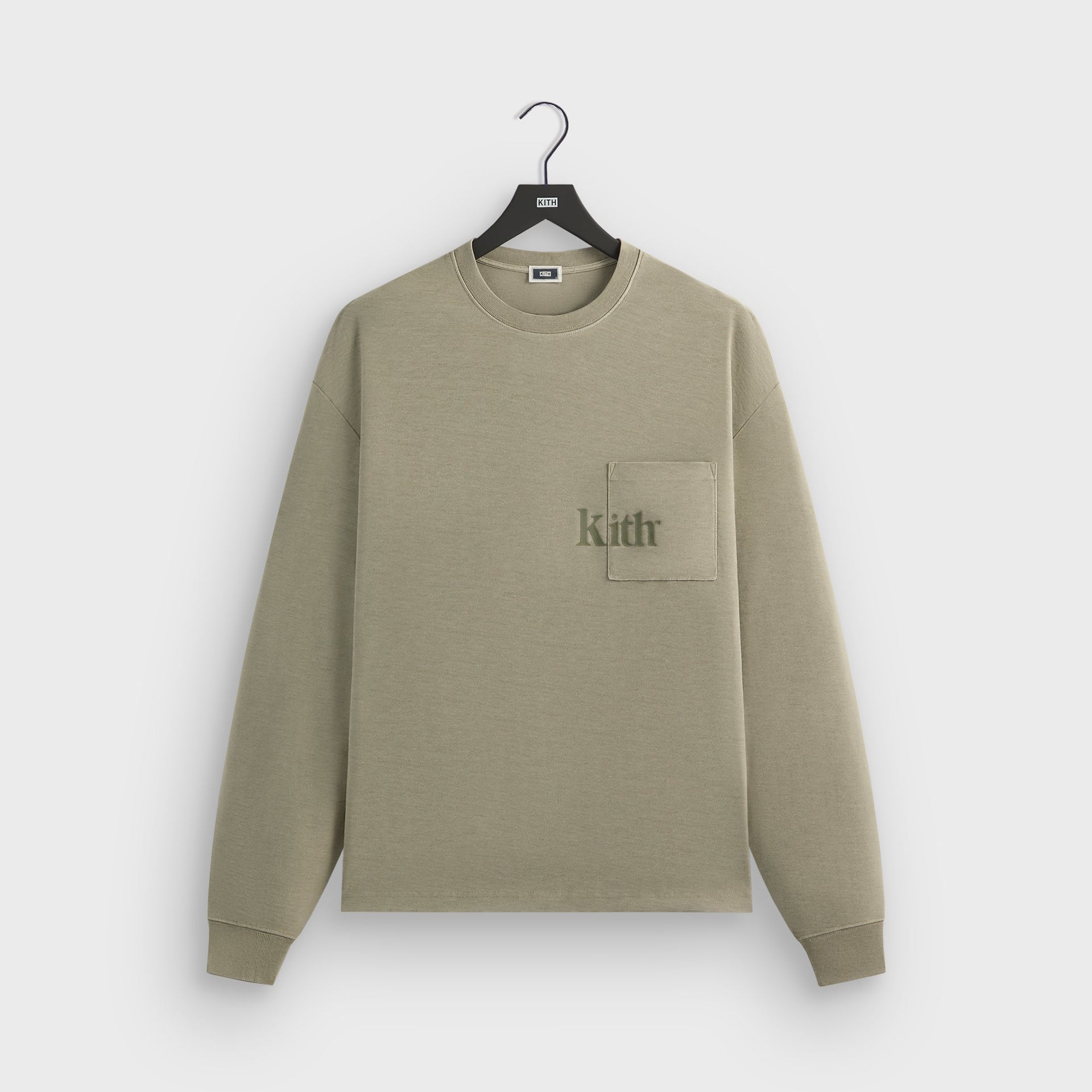 Kith Long Sleeve Quinn Tee - Haze