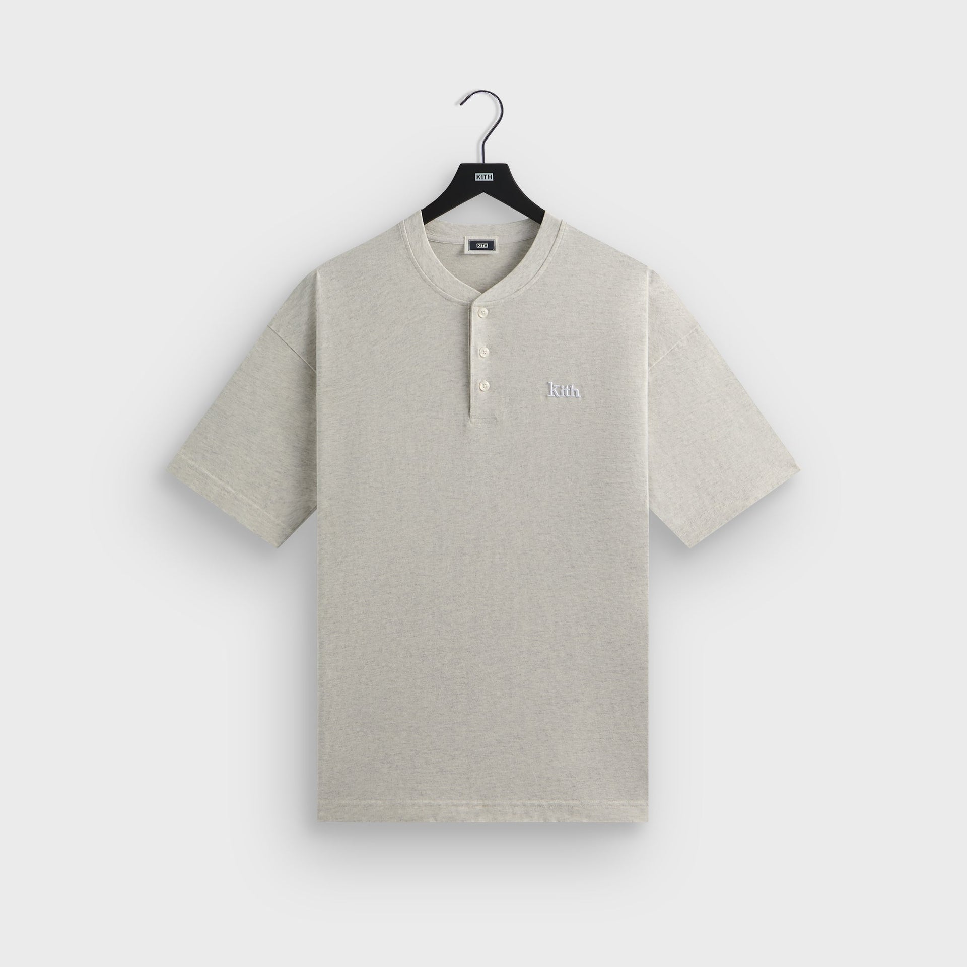 Kith Huntington Tee - Light Heather Grey