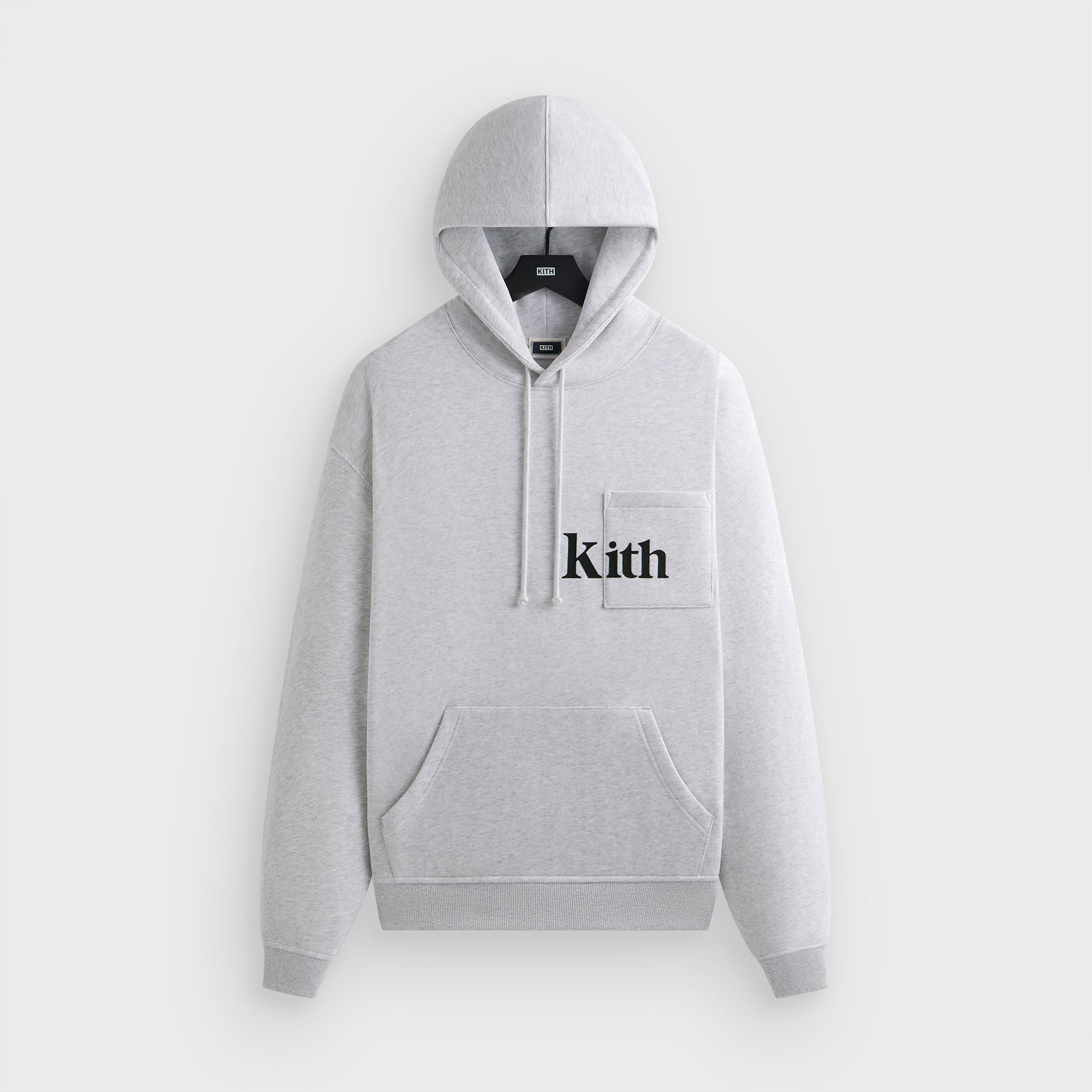 Kith Quinn Hoodie - Light Heather Grey