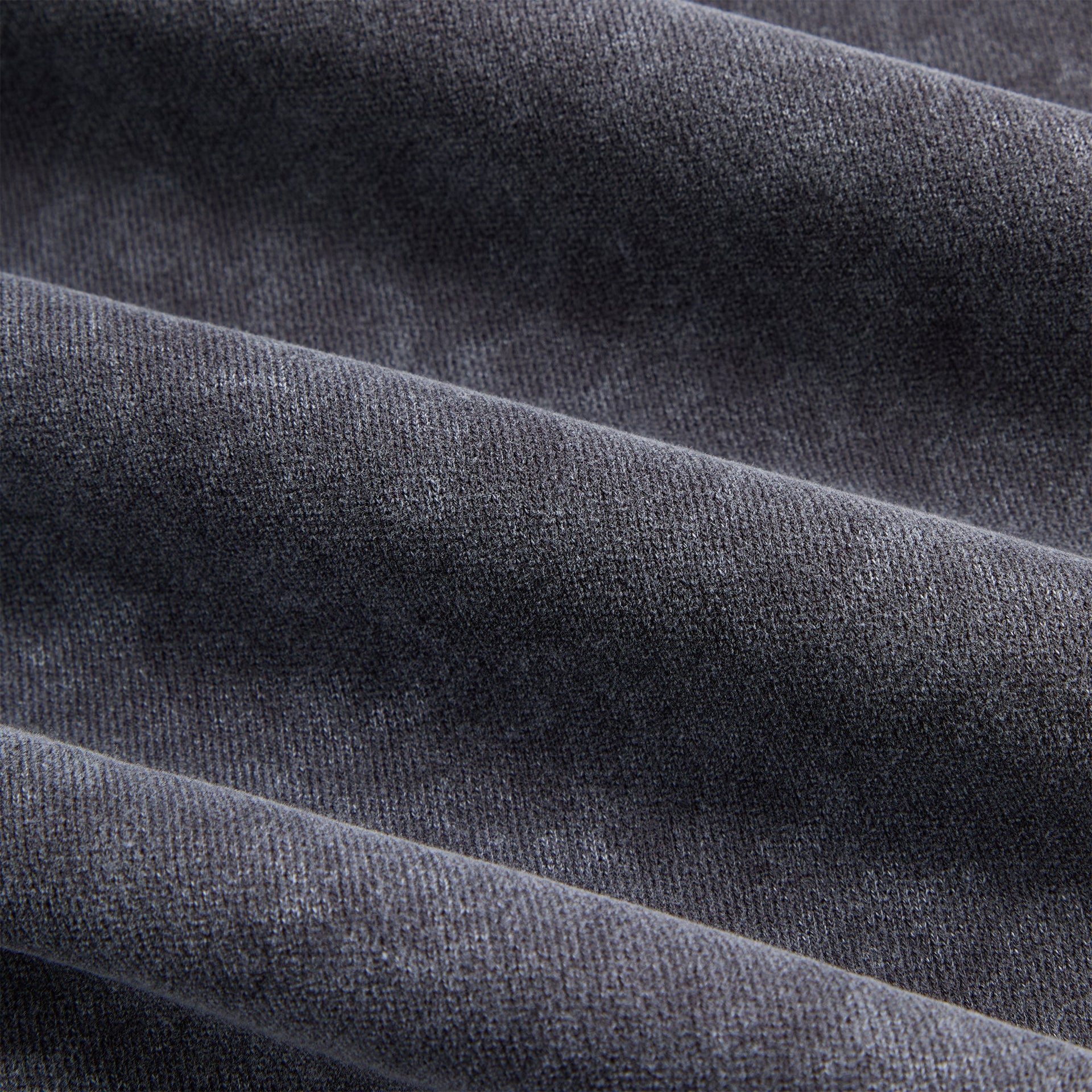 Kith Antique Wash Full Zip Nelson Hoodie - Black