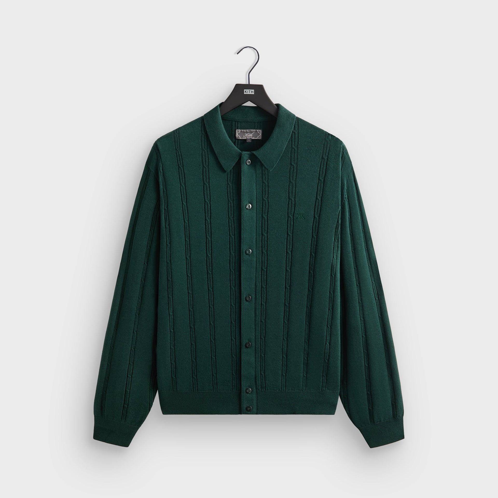 Kith Long Sleeve Tilden Button Up - Stadium