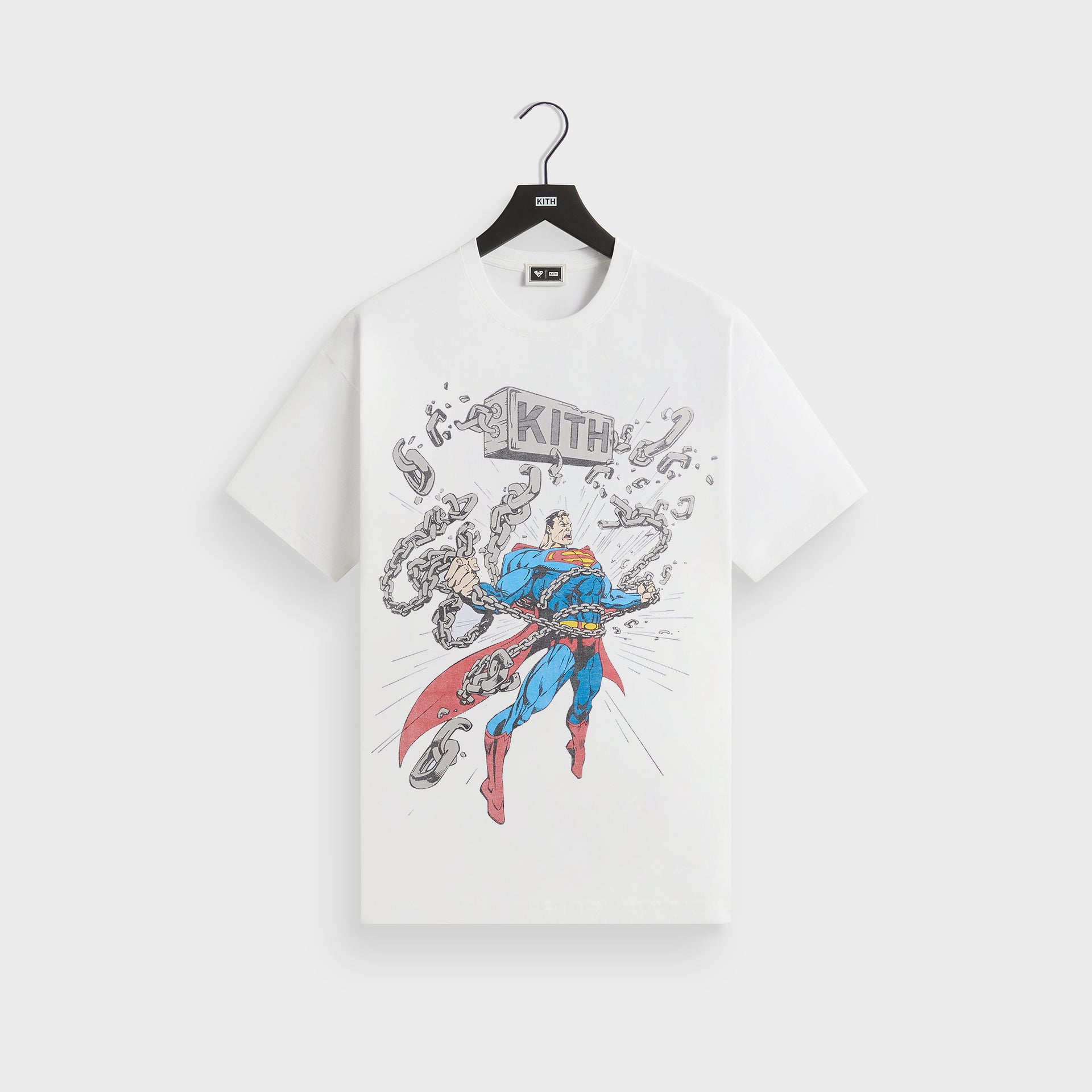 Superman | Kith Chains Vintage Tee - White