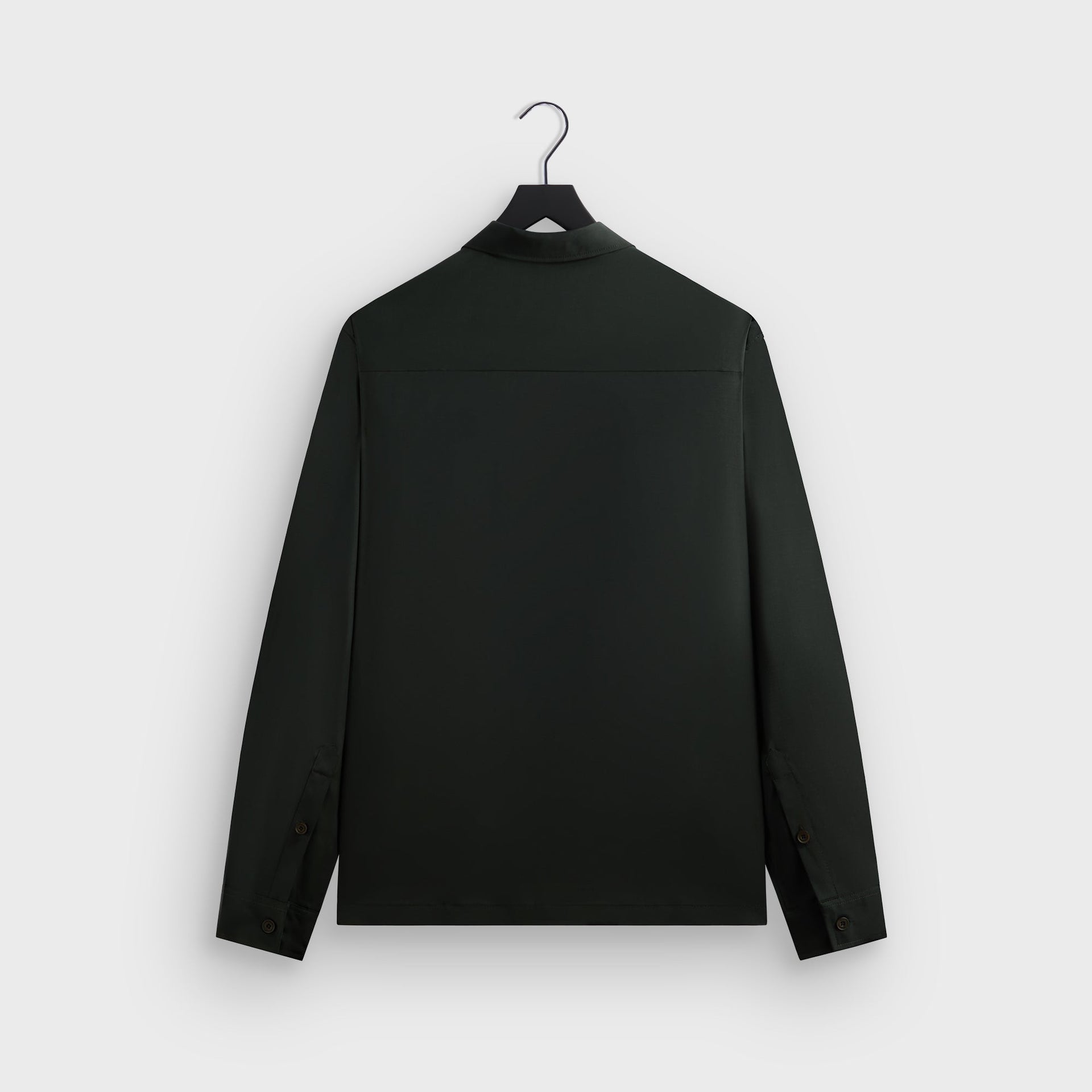 Kith Tropical Wool Marquis Zip Up Shirt - Stadium