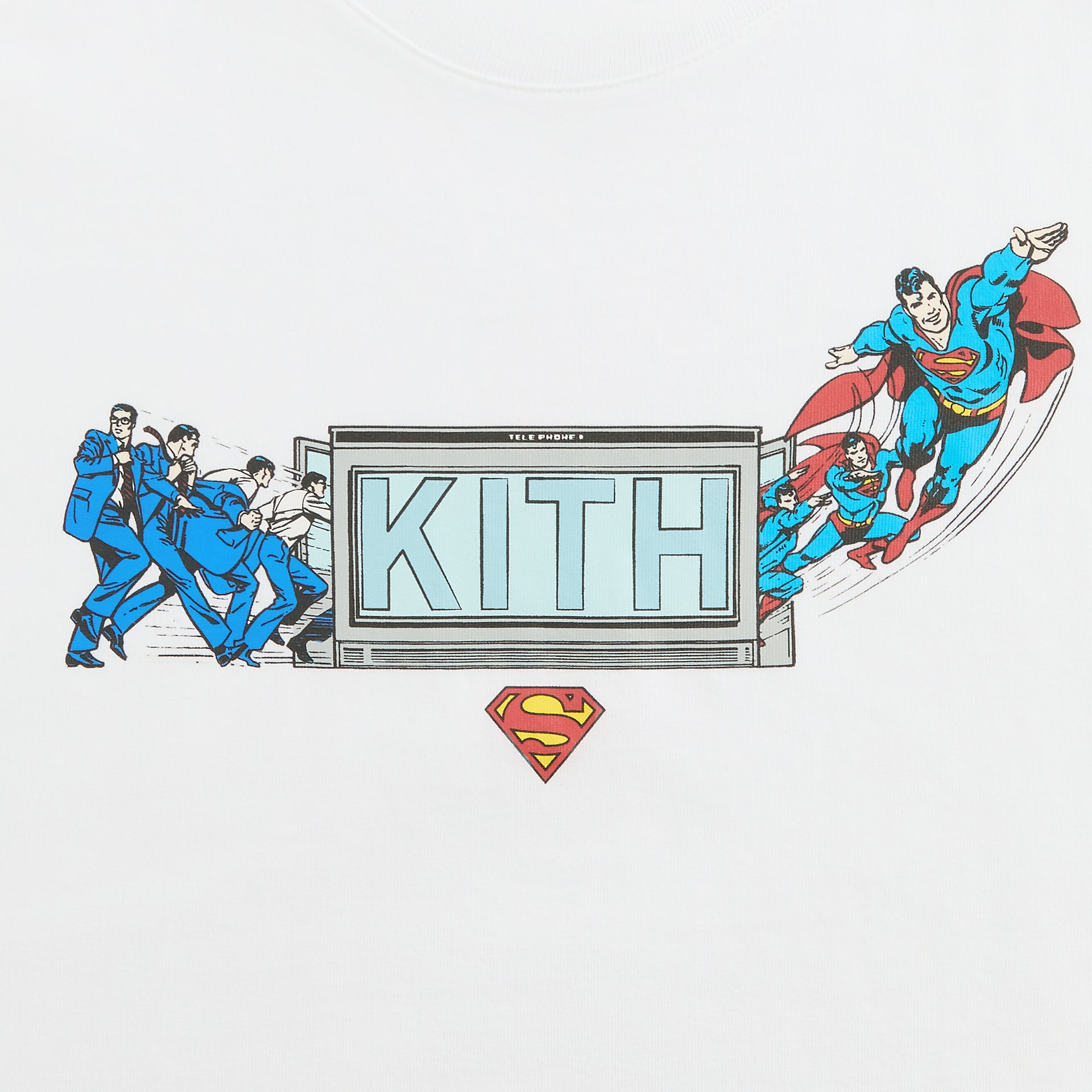 Superman | Kith Booth Vintage Tee - White