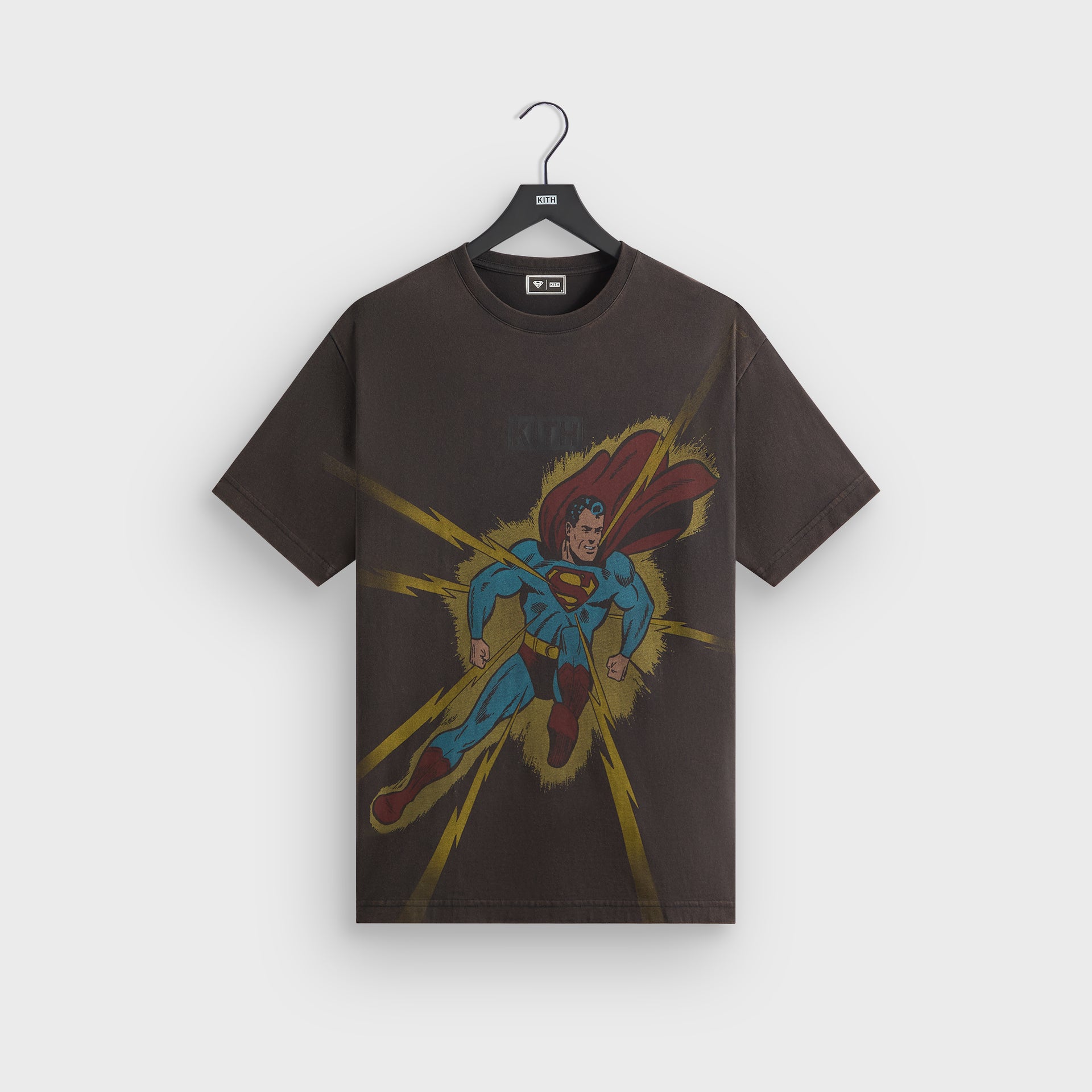 Superman | Kith Lightning Bolt Tee - Black
