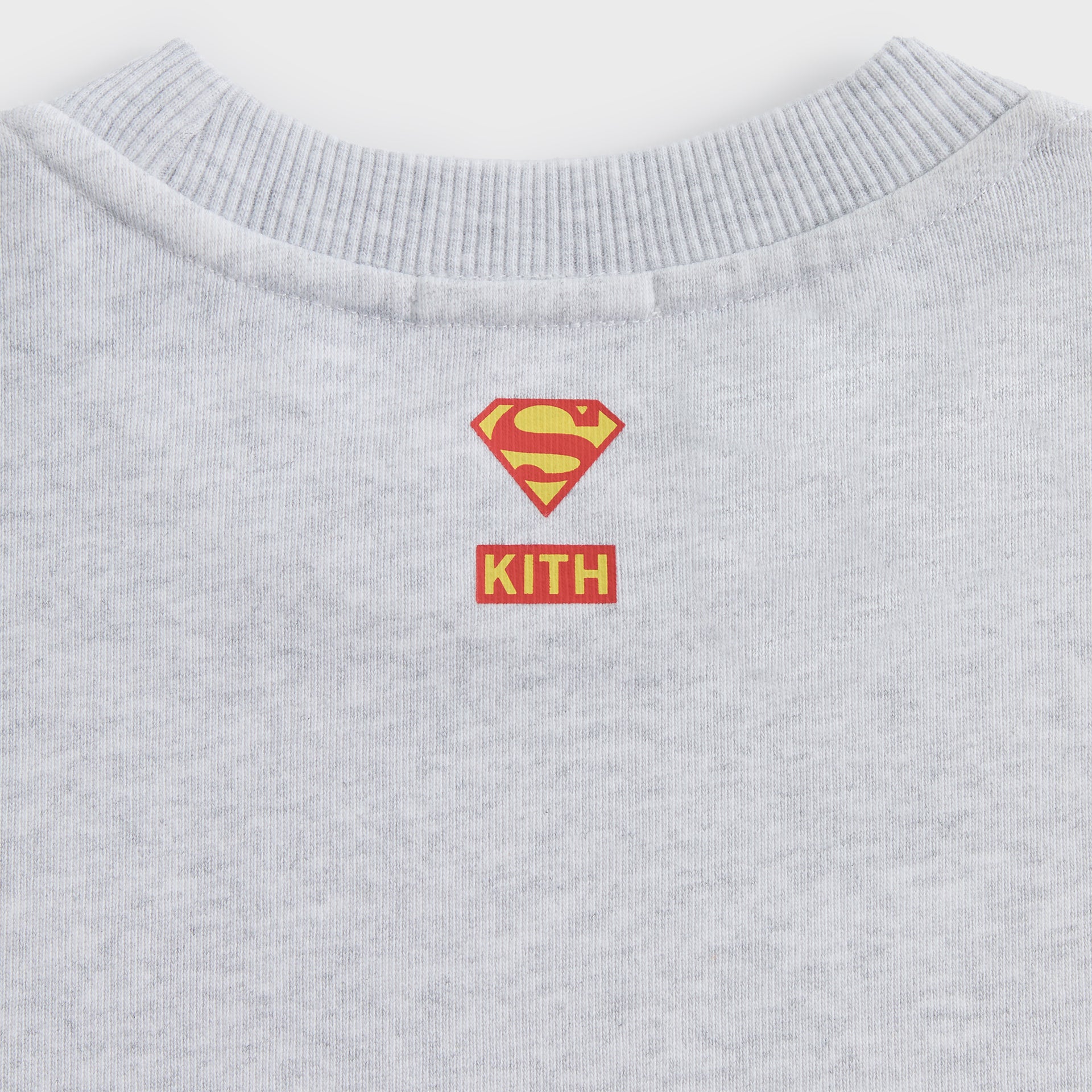 Superman | Kith Action Comics Nelson Crewneck - Light Heather Grey
