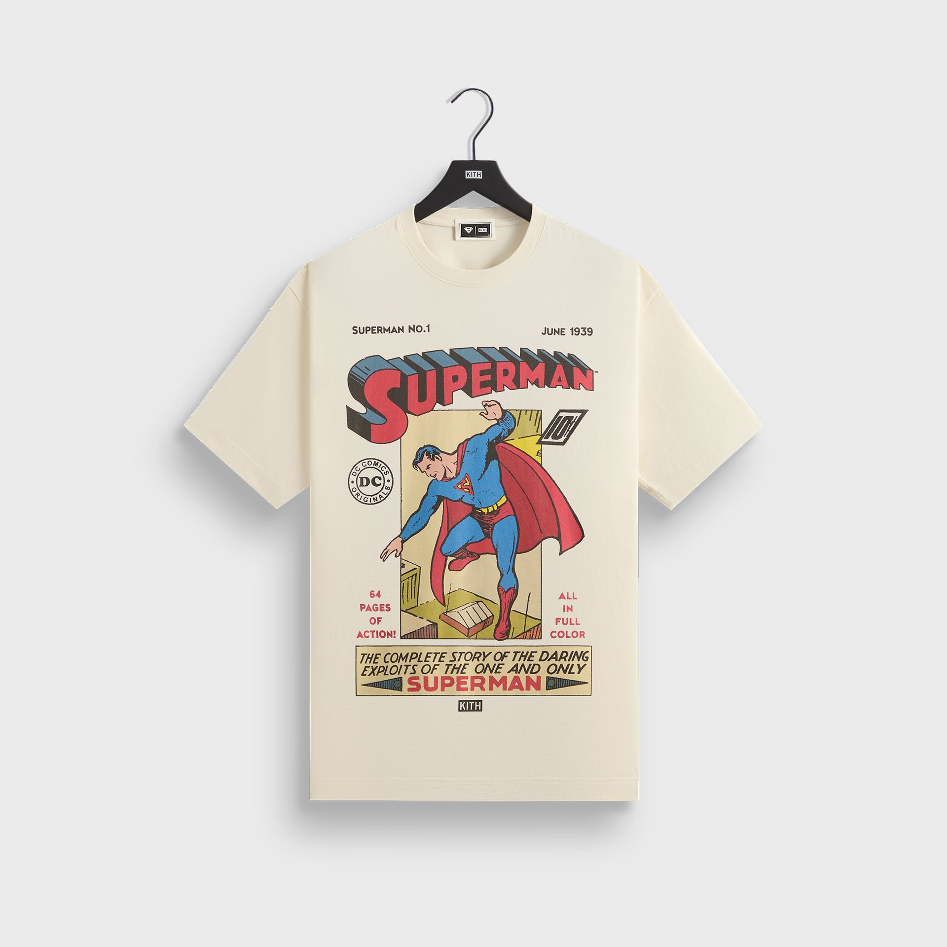 Superman | Kith No. 1 Vintage Tee - Sandrift