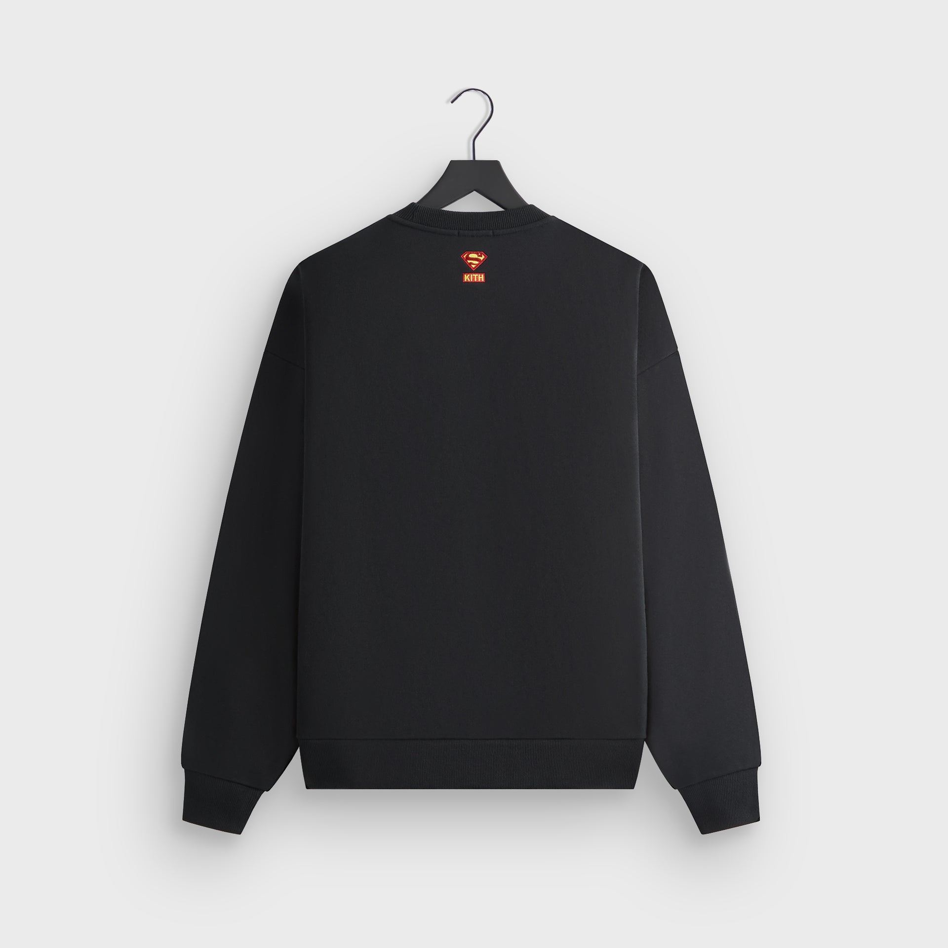 Superman | Kith Kryptonite Nelson Crewneck - Black