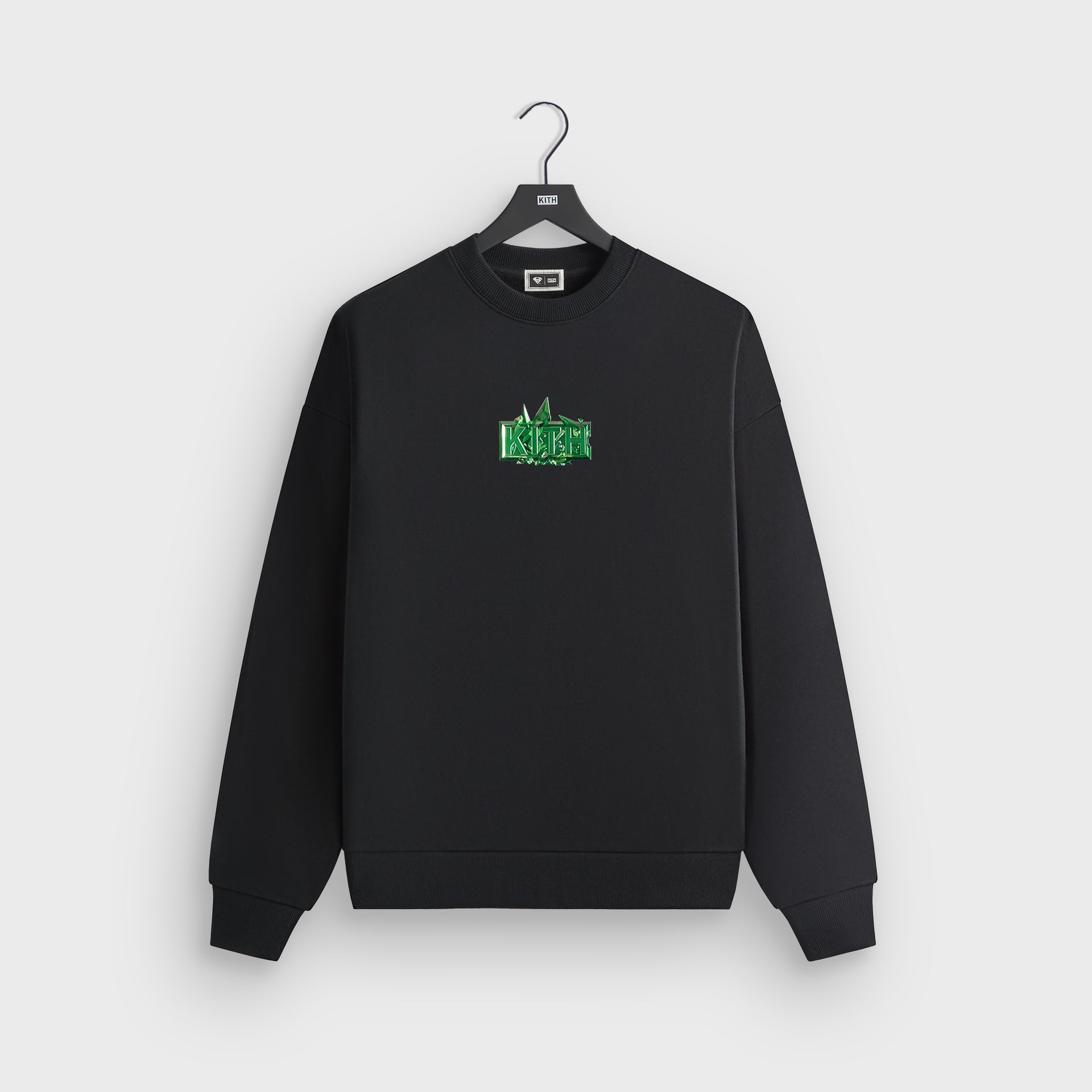 Superman | Kith Kryptonite Nelson Crewneck - Black