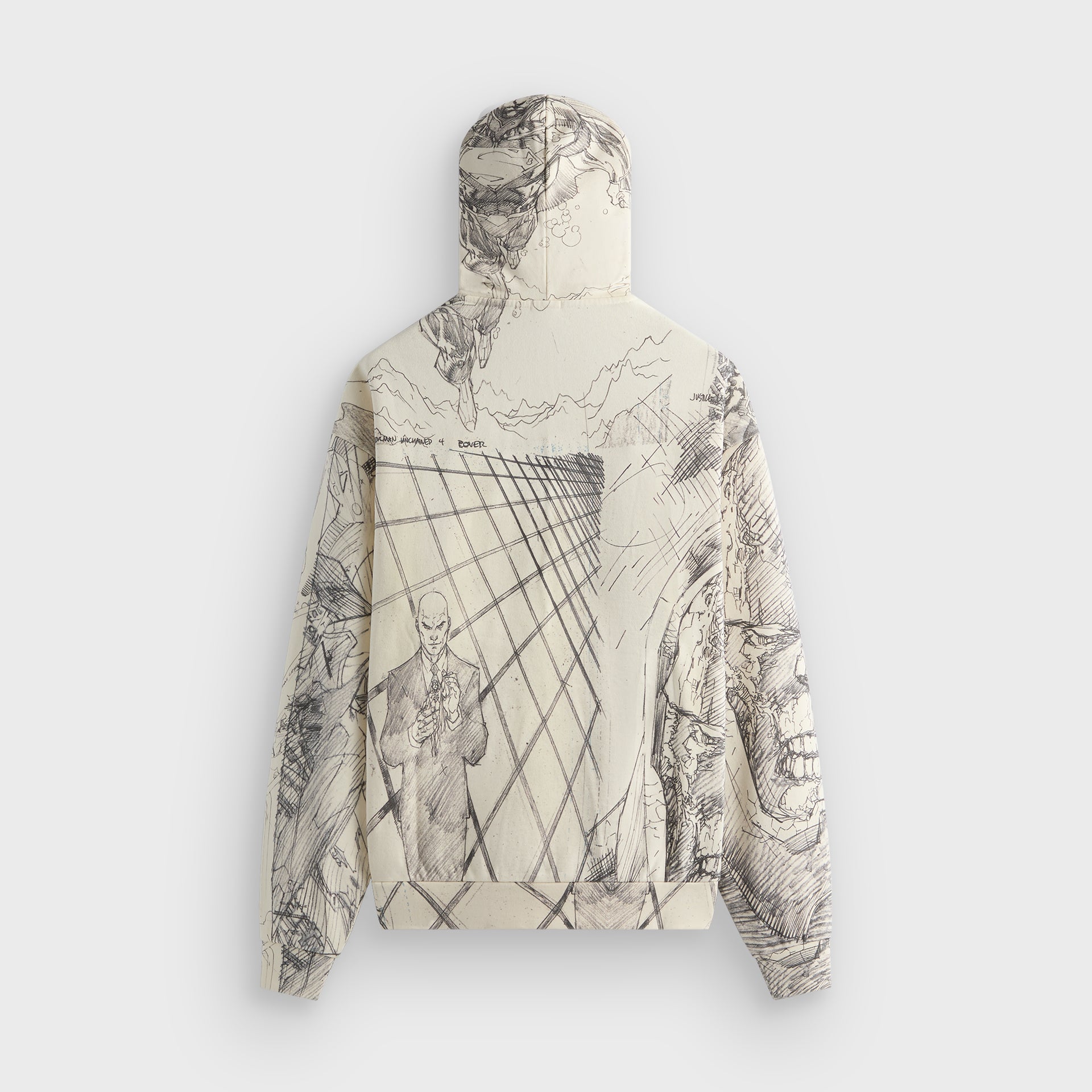 Superman | Kith Sketch Nelson Hoodie - Sandrift