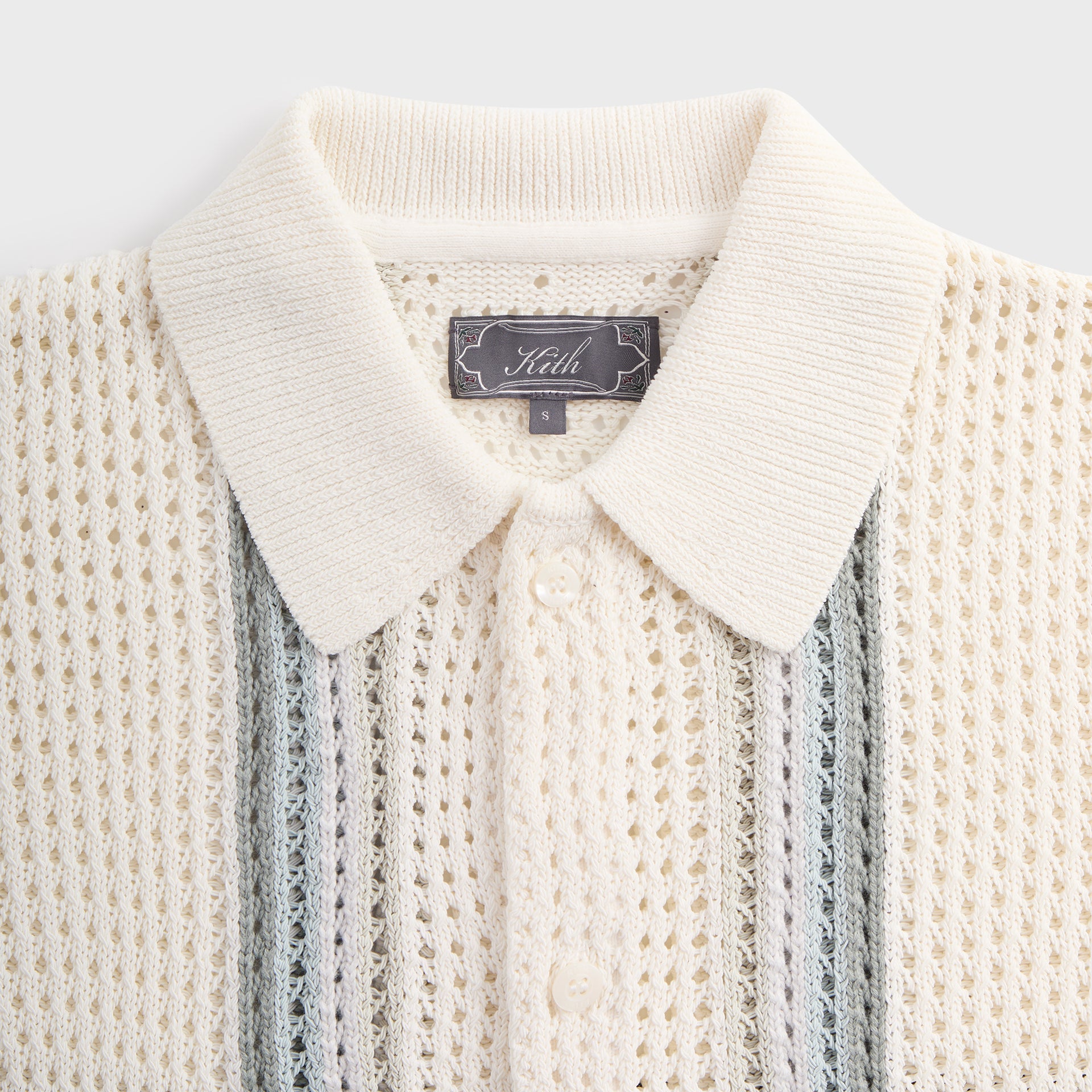 Kith Thompson Crochet Buttondown - Waffle