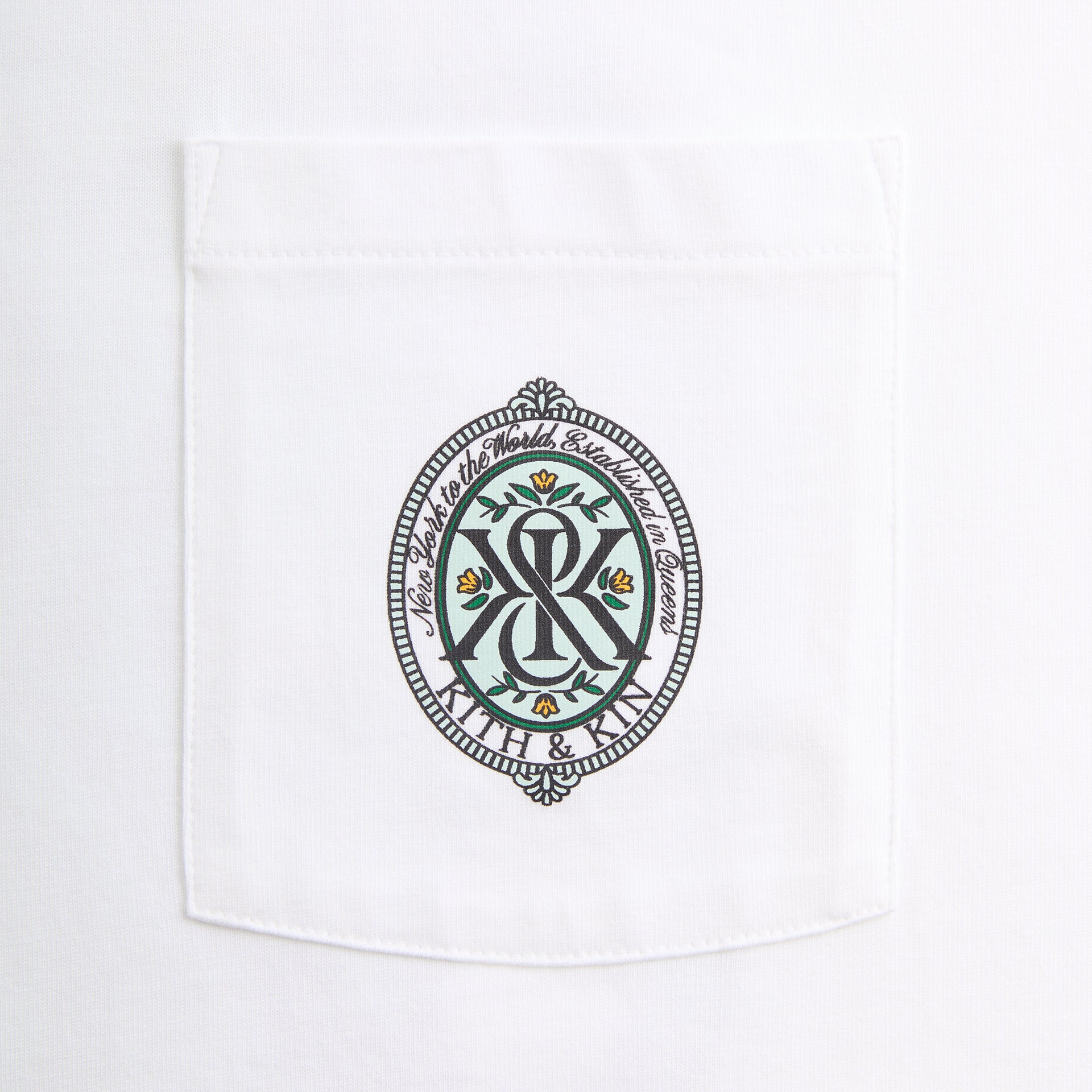 Kith Queens Crest Tee - White