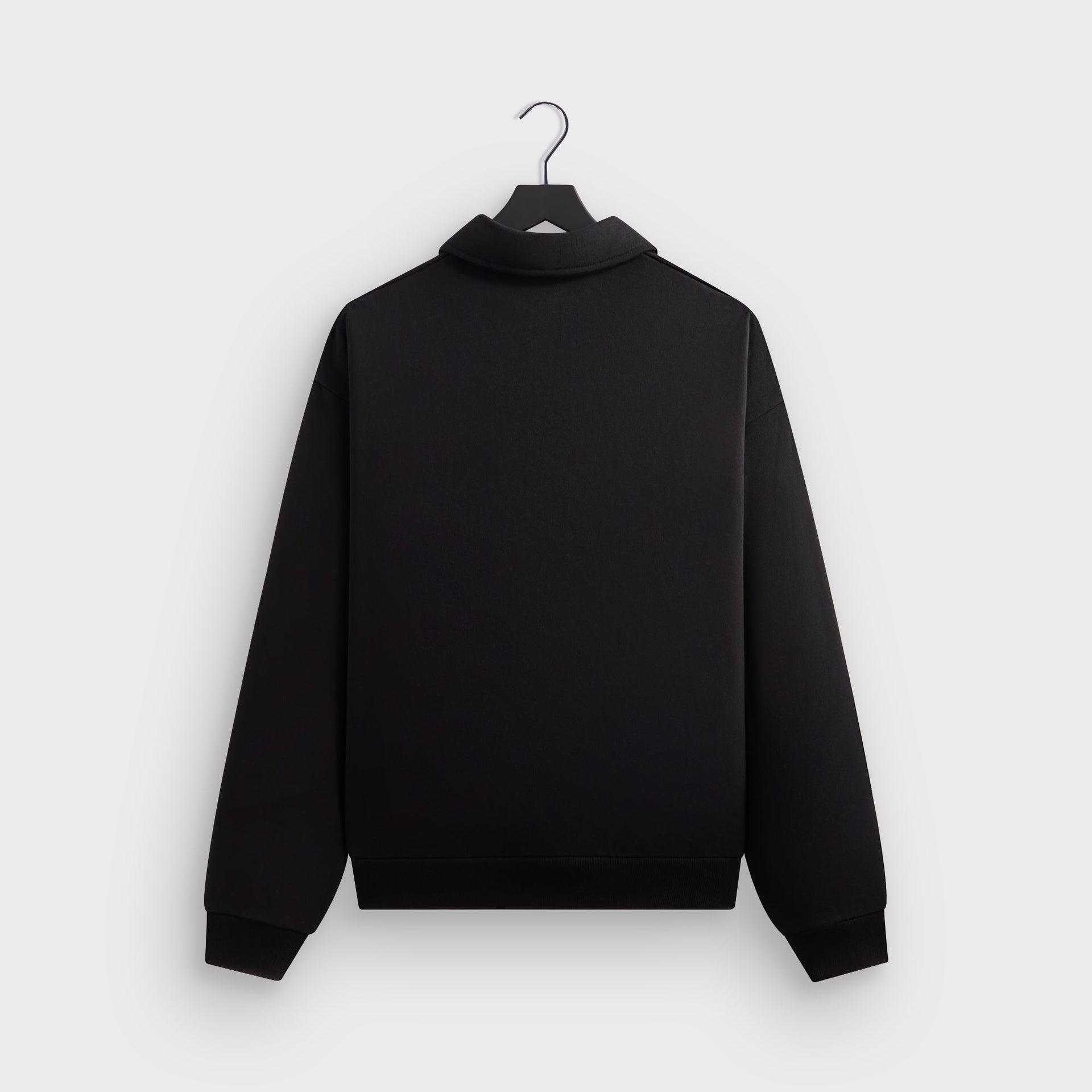 Kith & Kin Crest Gilded Crest Collared Rugby - Black