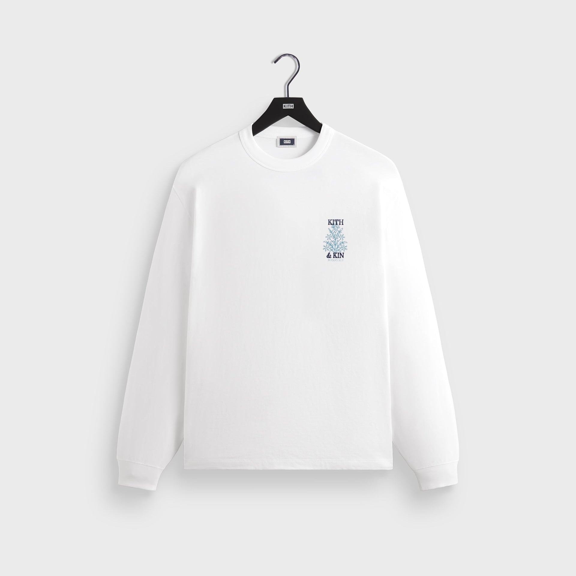 Kith & Kin Botanical Long Sleeve Tee - White