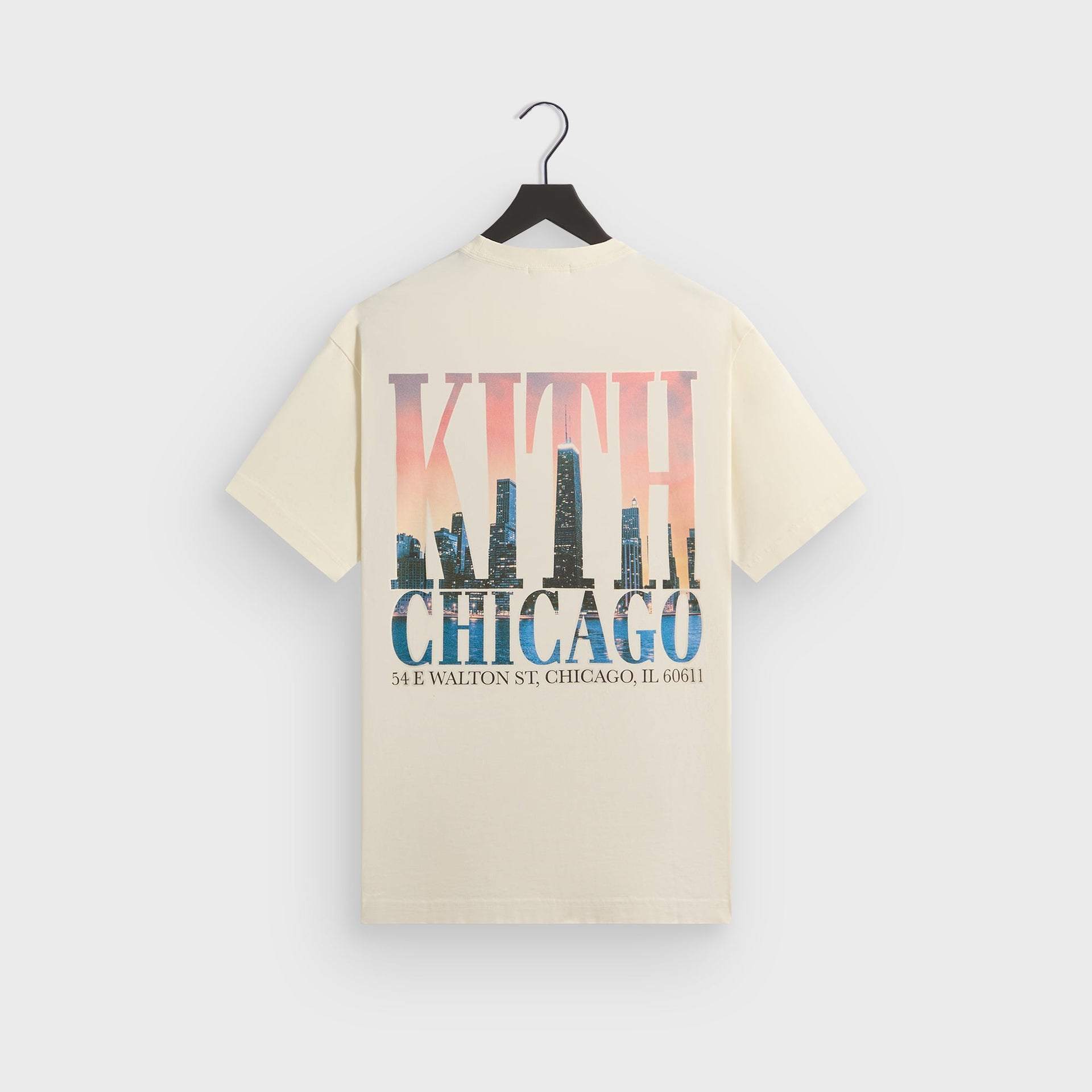 Kith Chicago Skyline Vintage Tee - Silk