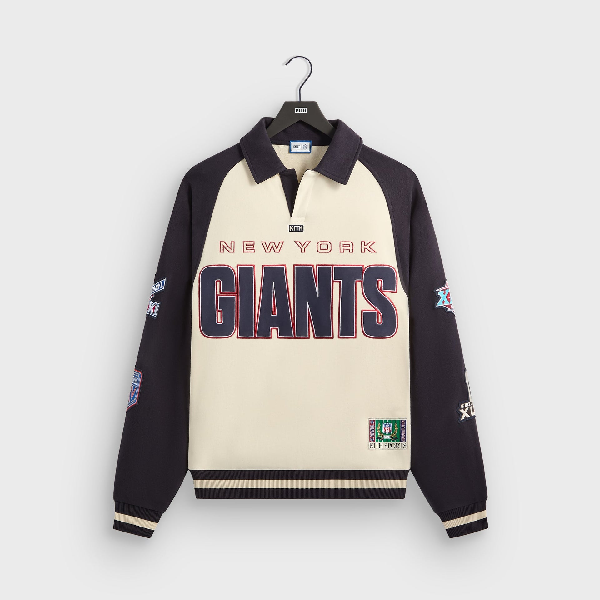 Kith for the NFL New York Giants Vintage Rugby - Sandrift