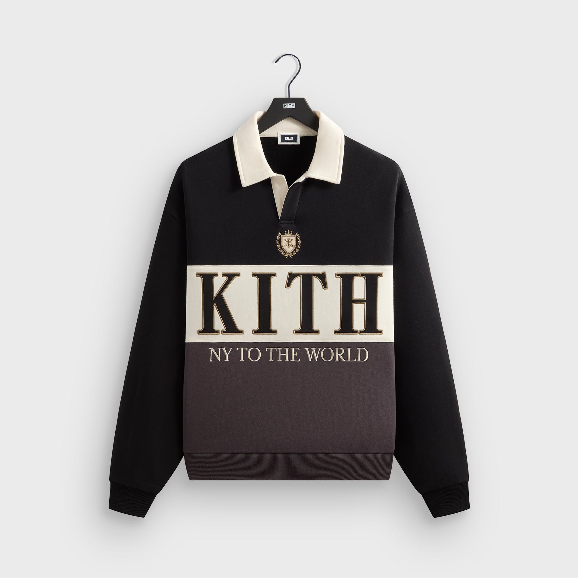 Kith Nelson Rugby Pullover - Black