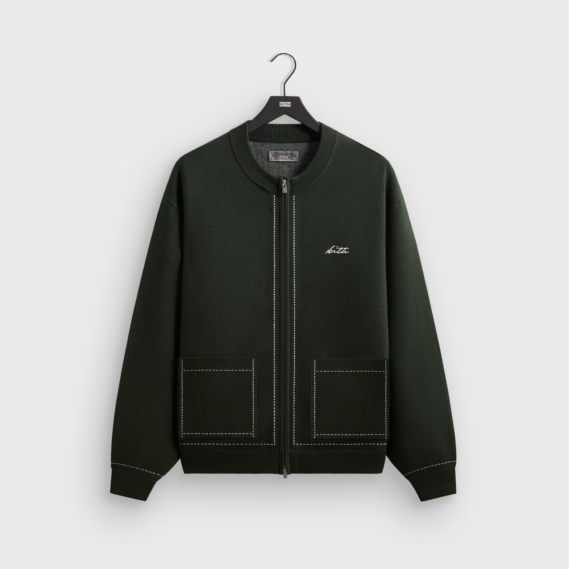 Kith Faux Stitch Joey Full Zip - Stadium