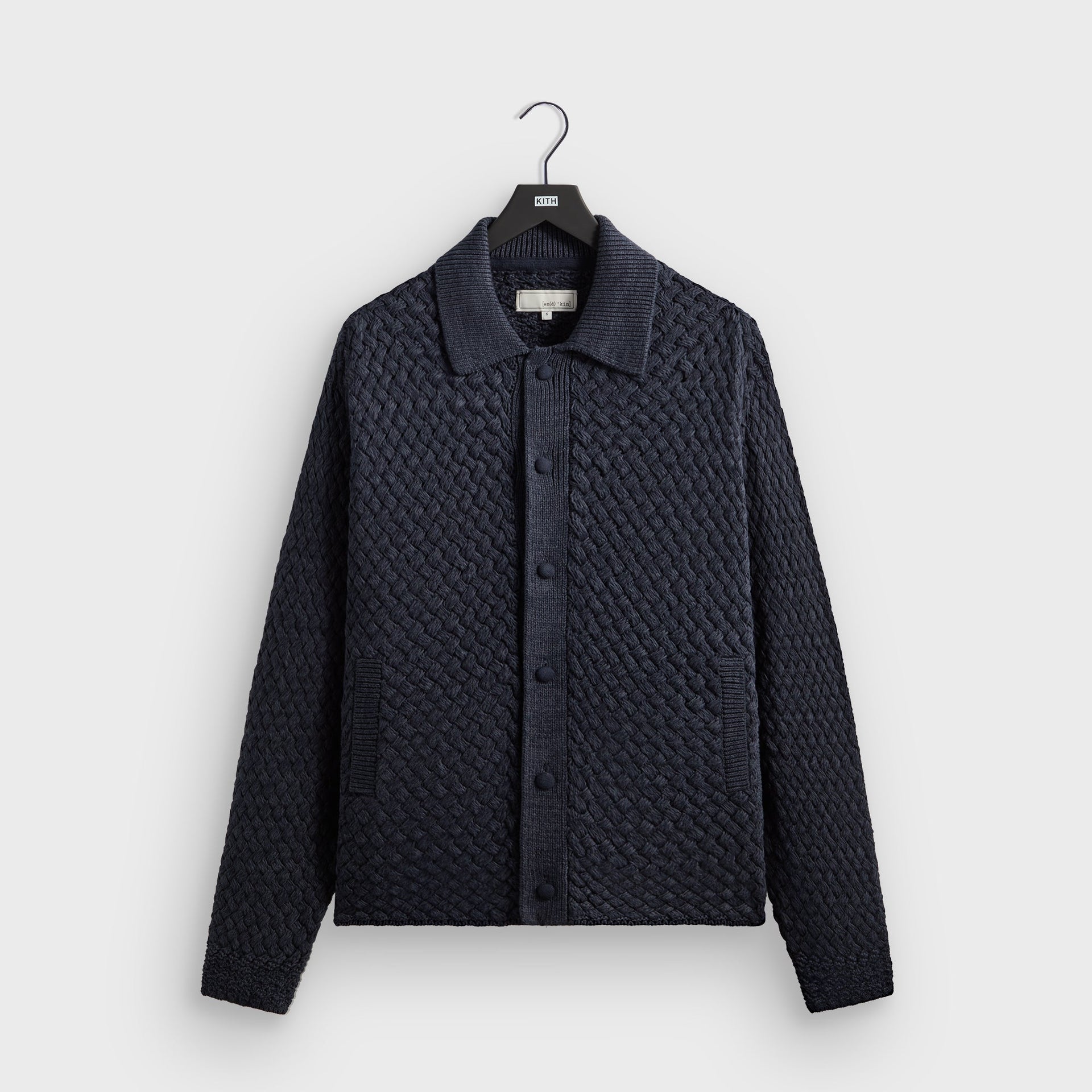 &Kin Basketweave Knit Ginza - Nocturnal