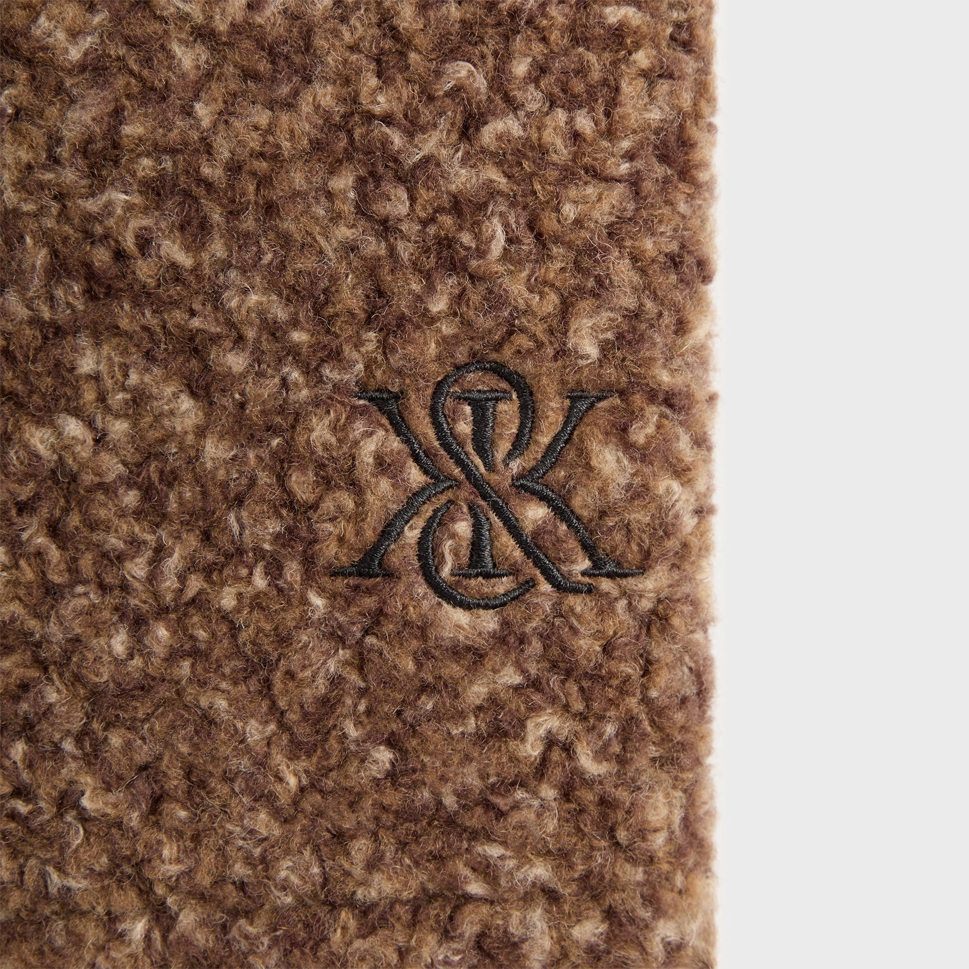 Kith Boucle Puffed Ace Shirt Jacket - Terra