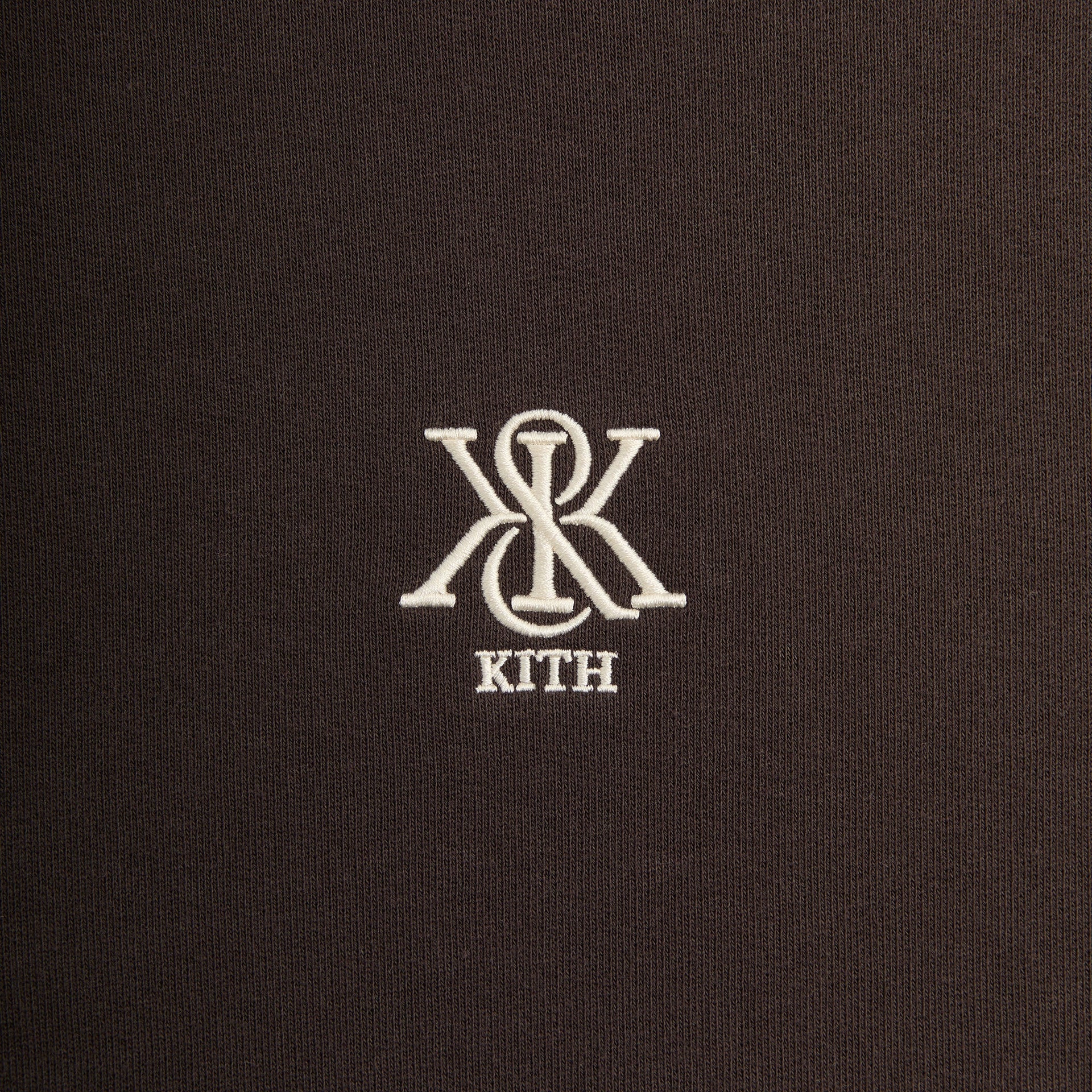 Kith Quarter Zip Popover Sweatshirt - Kindling