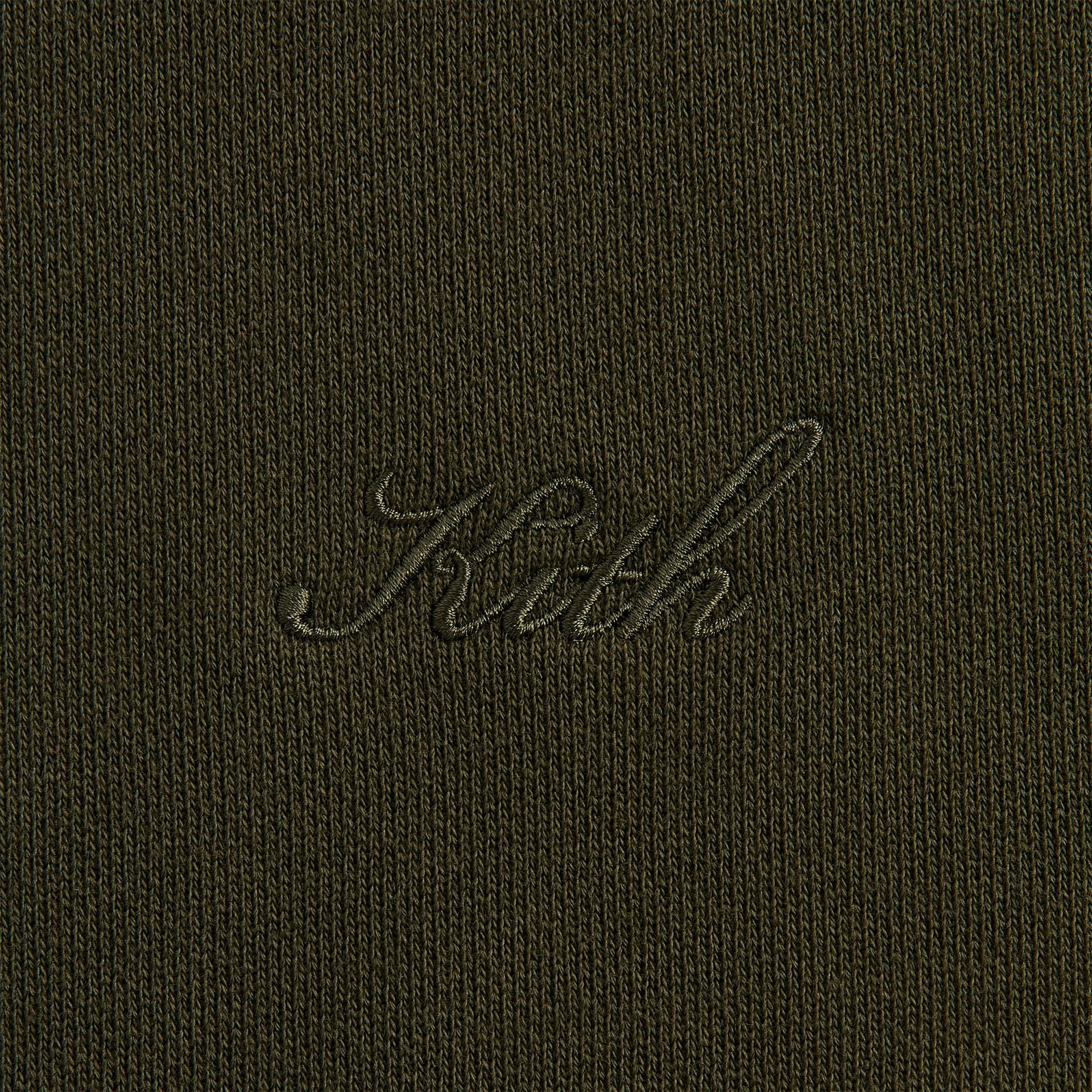 Kith Lofty Fleece Cropped Braxton Hoodie - Cypress