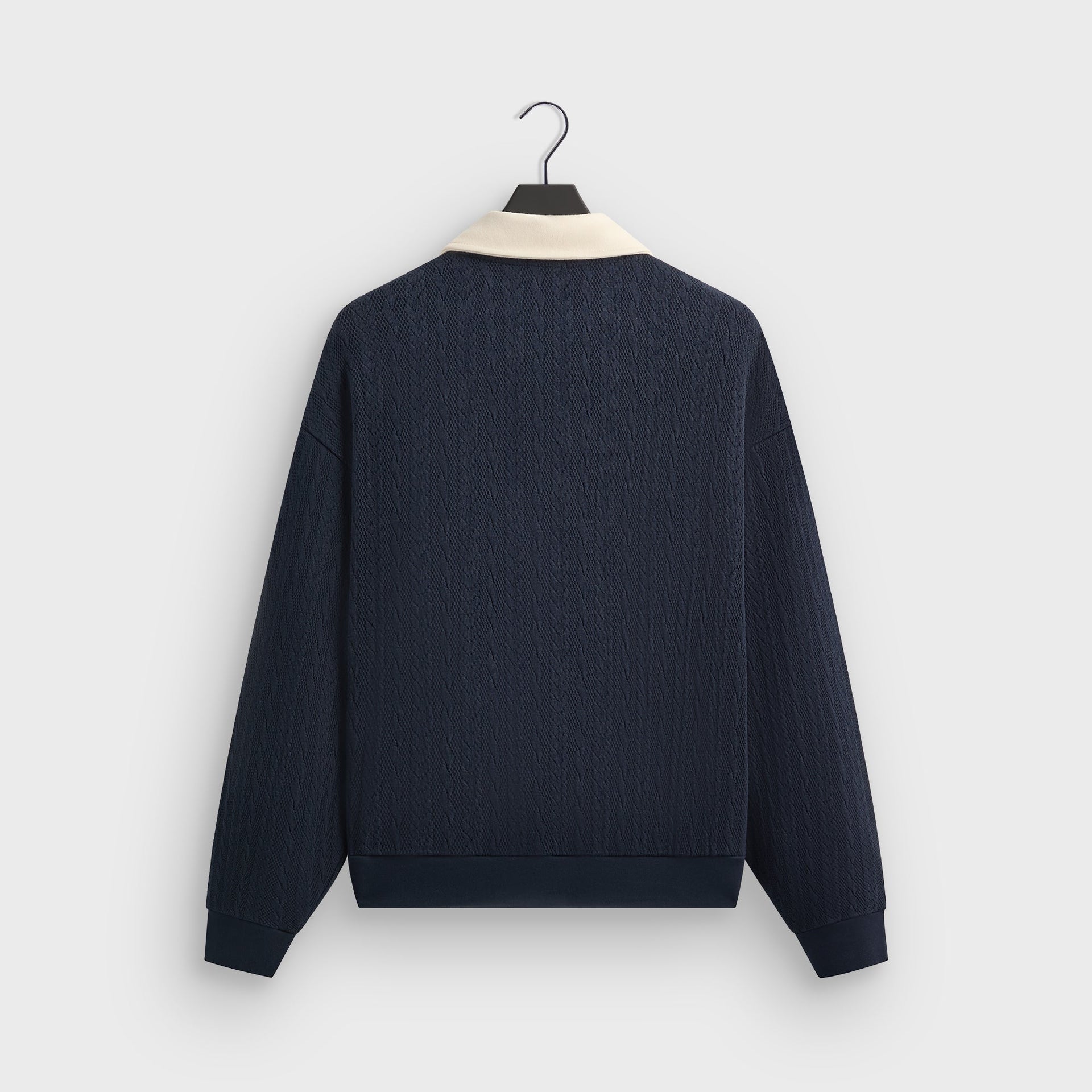 Kith for the New York Yankees Cable Fleece Nelson Sweatshirt - Nocturnal