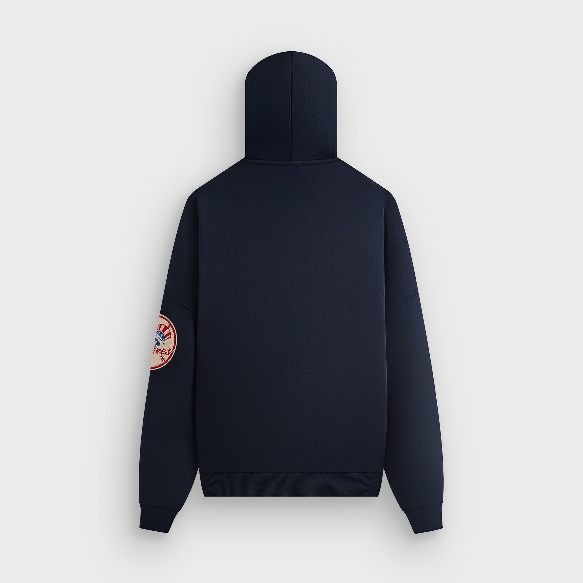Kith for the New York Yankees Plush Fleece Cropped Braxton Hoodie - Nocturnal