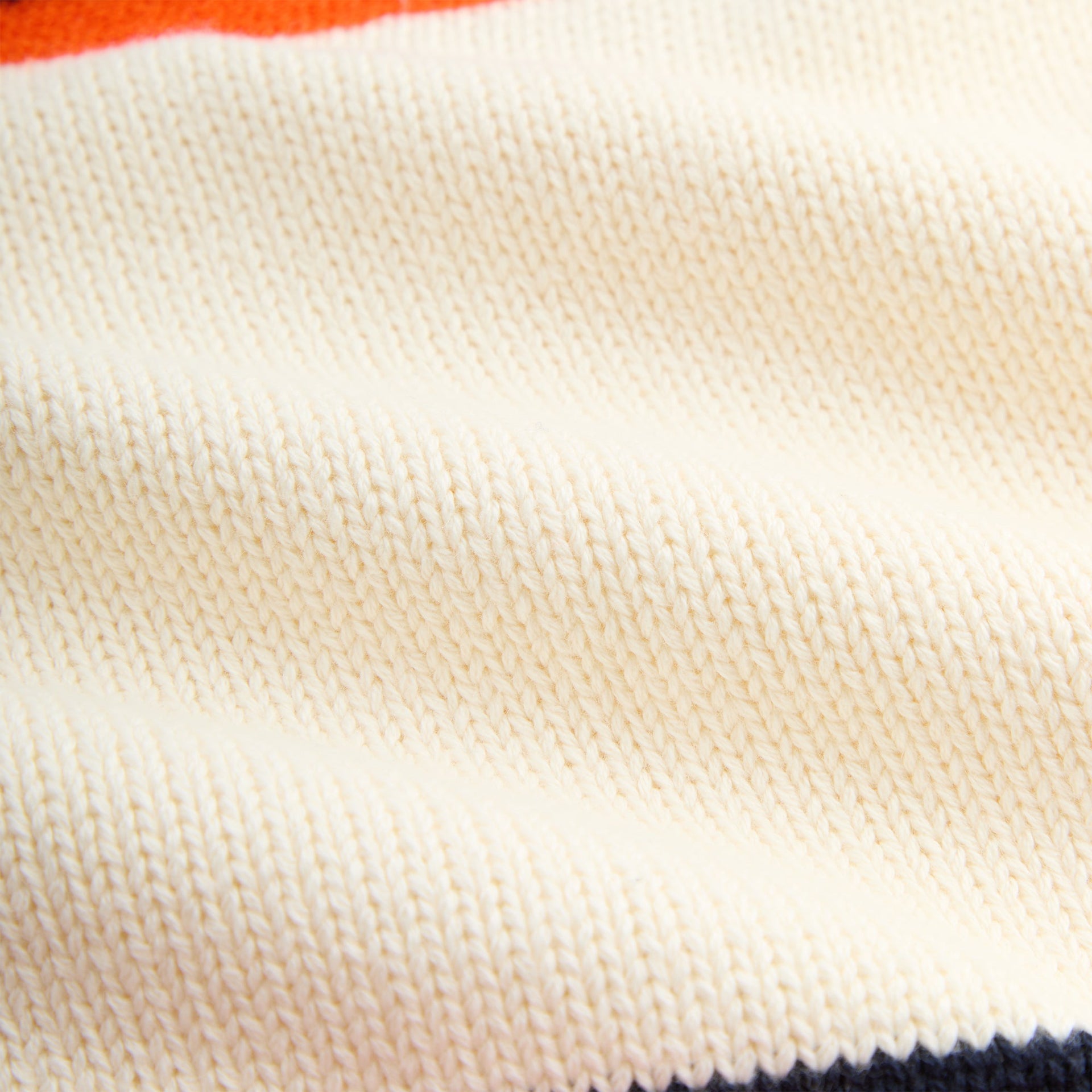 Kith for the NFL Chicago Bears V-Neck Beau Knit Sweater - Sandrift