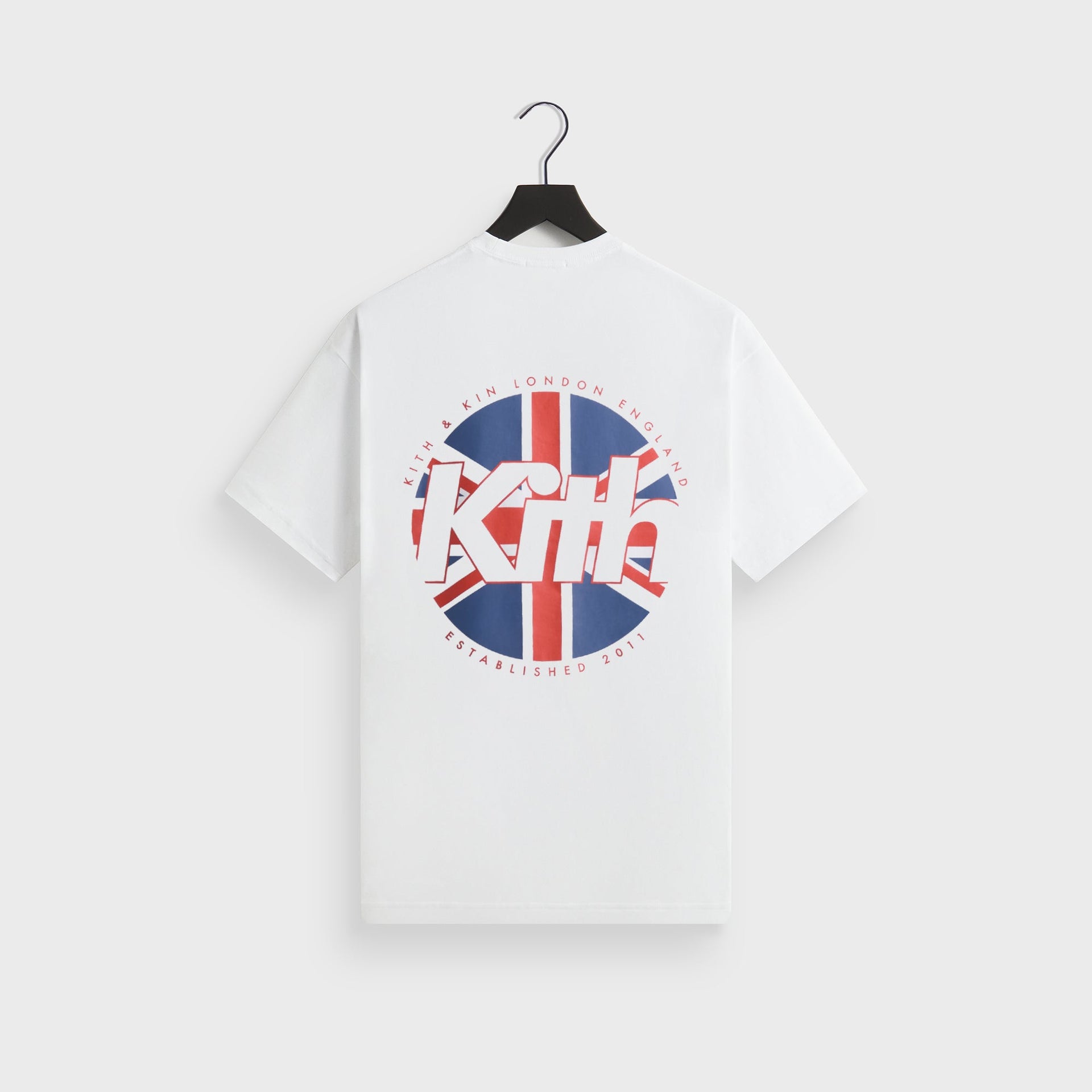 Kith Union Jack Shield Vintage Tee - White