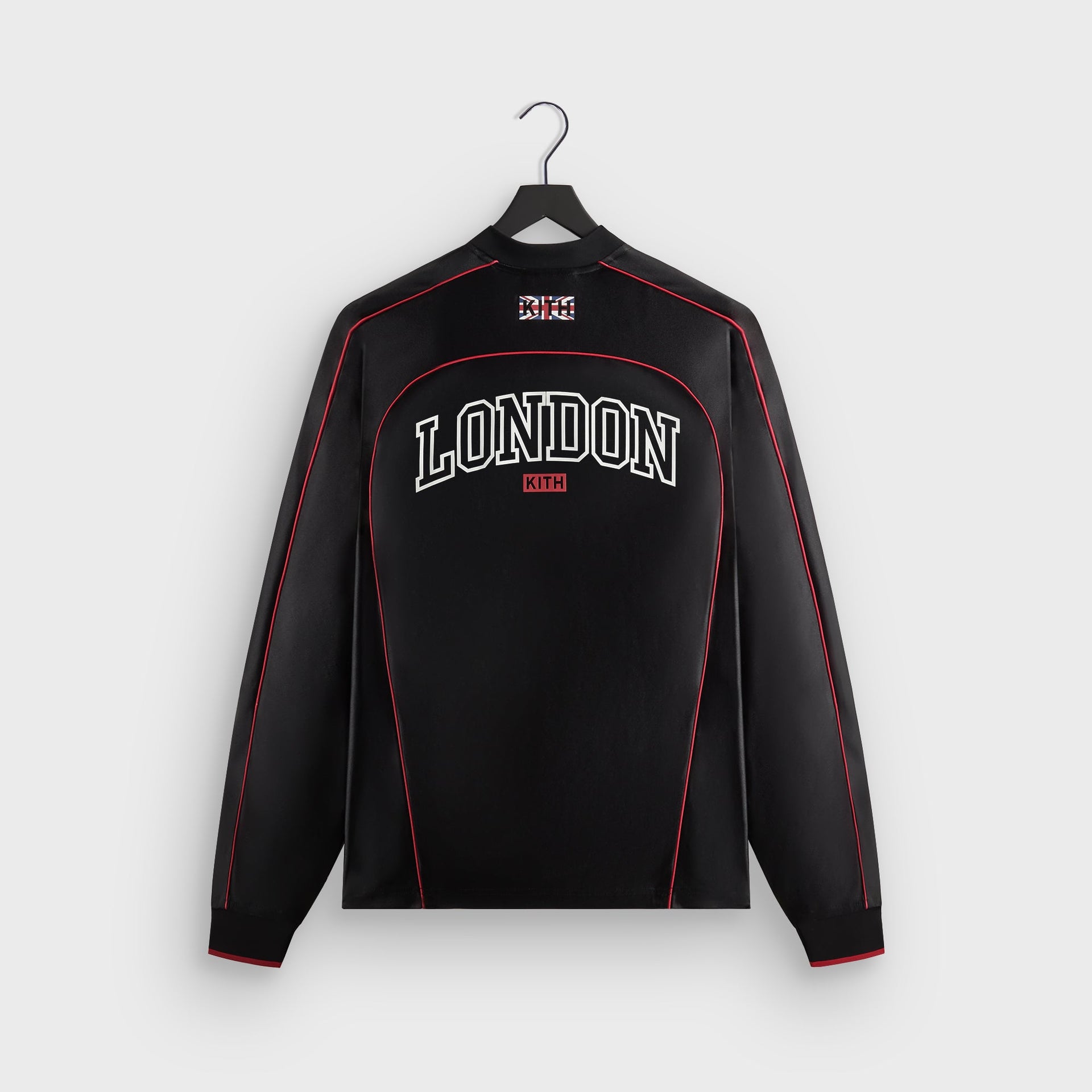 Kith London Long Sleeve Agu Soccer Jersey - Black
