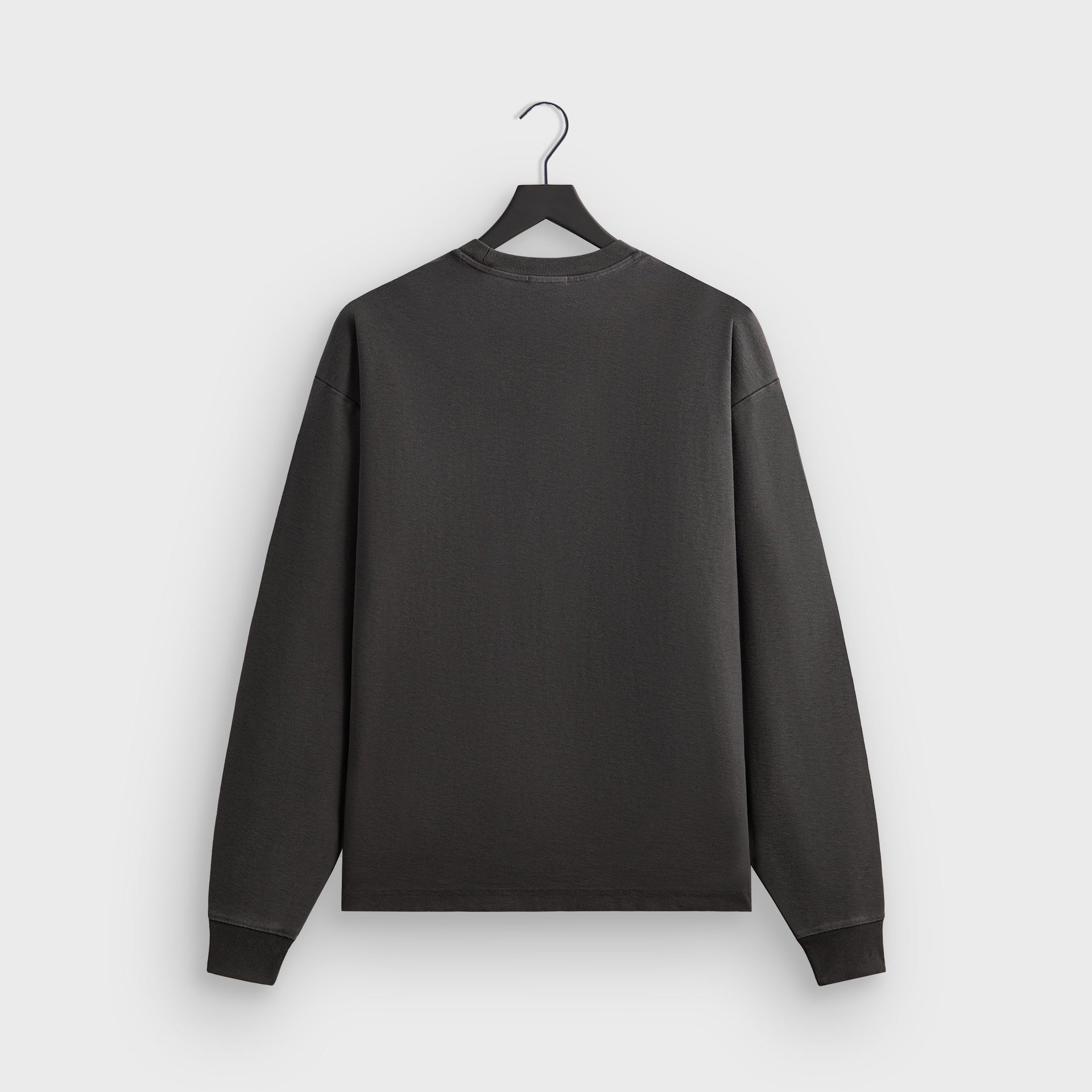 Kith Long Sleeve Quinn Tee - Carbon