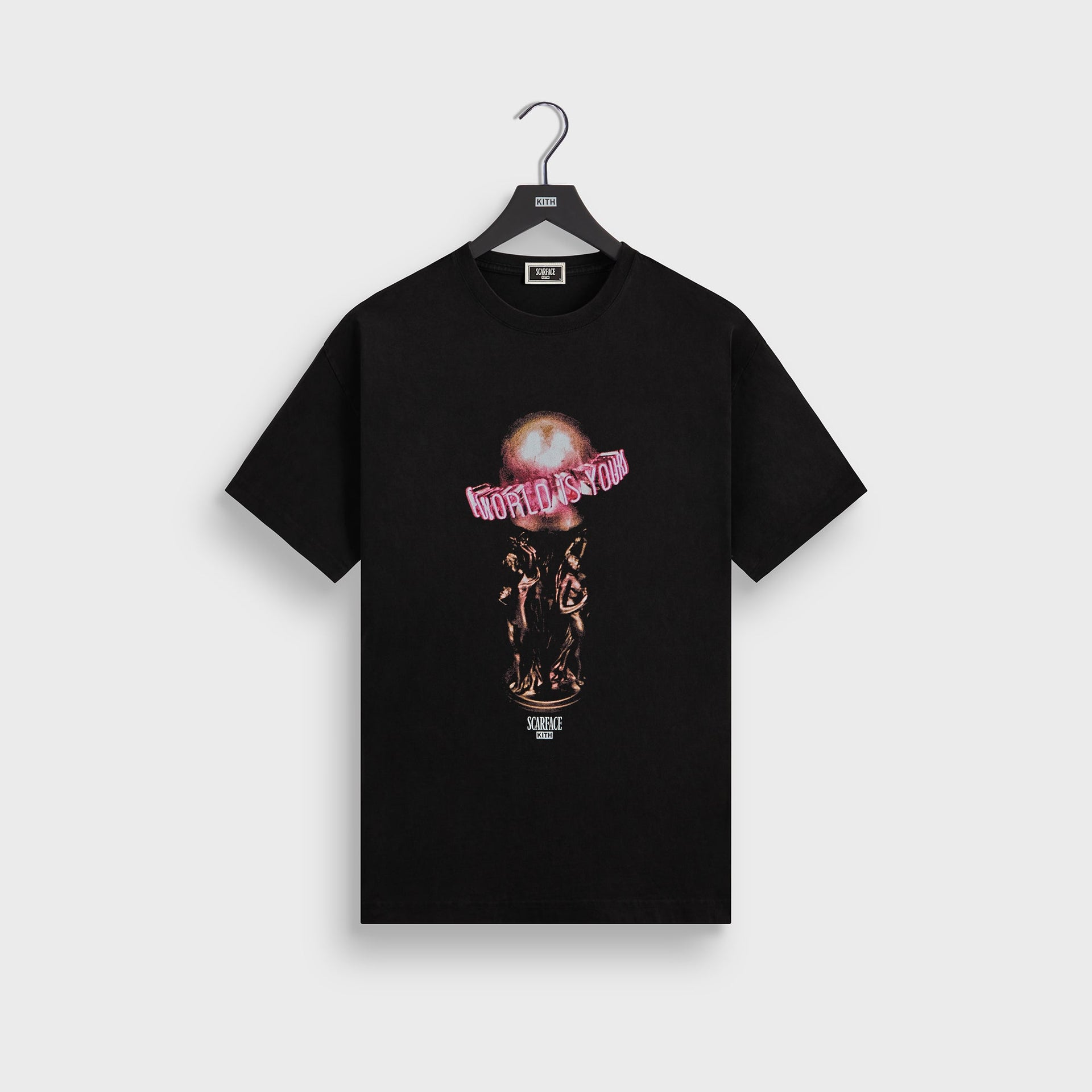 Kith for Scarface The World Is Yours Tee - Black