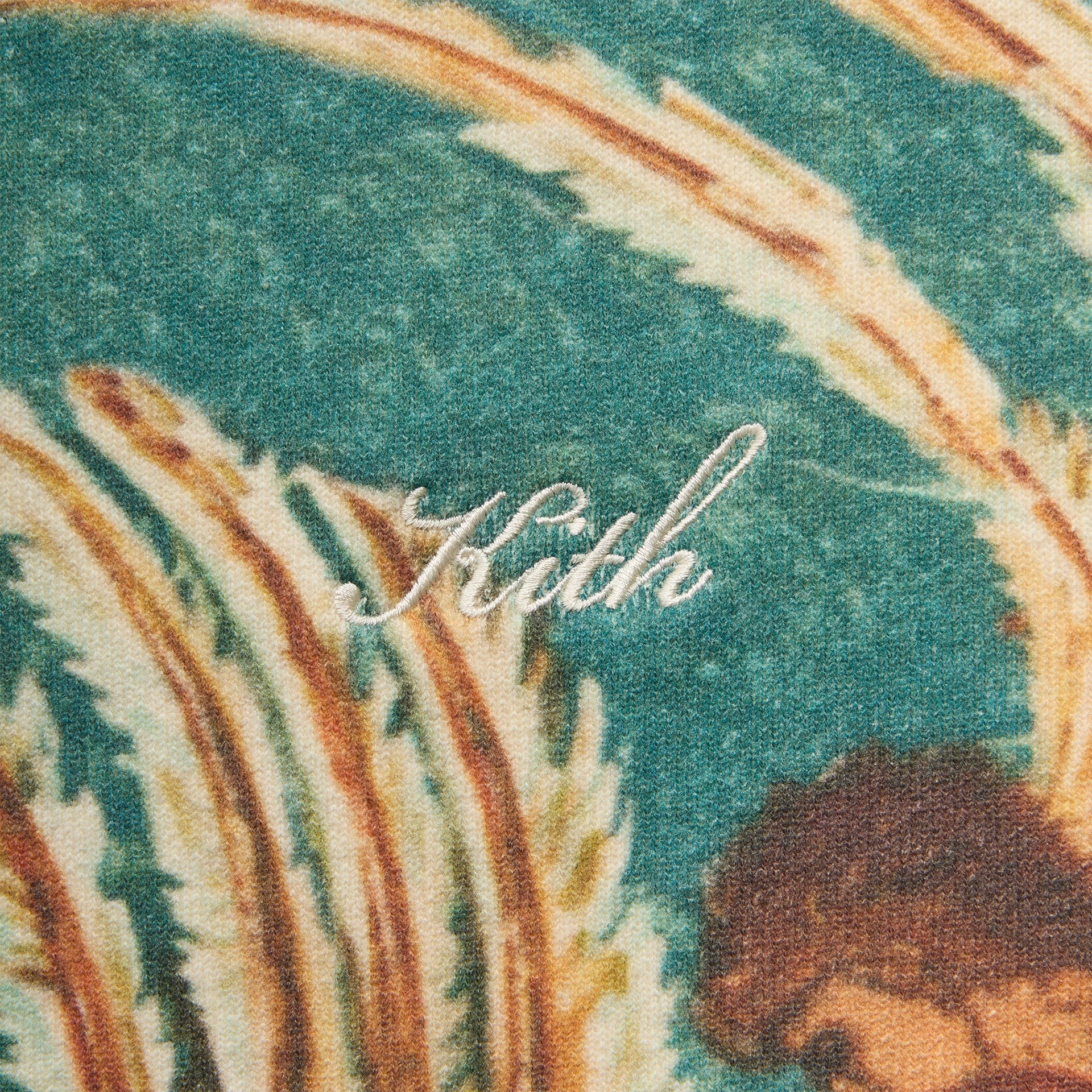 Kith Pegasus Nelson Zip Up Hoodie - Sandrift