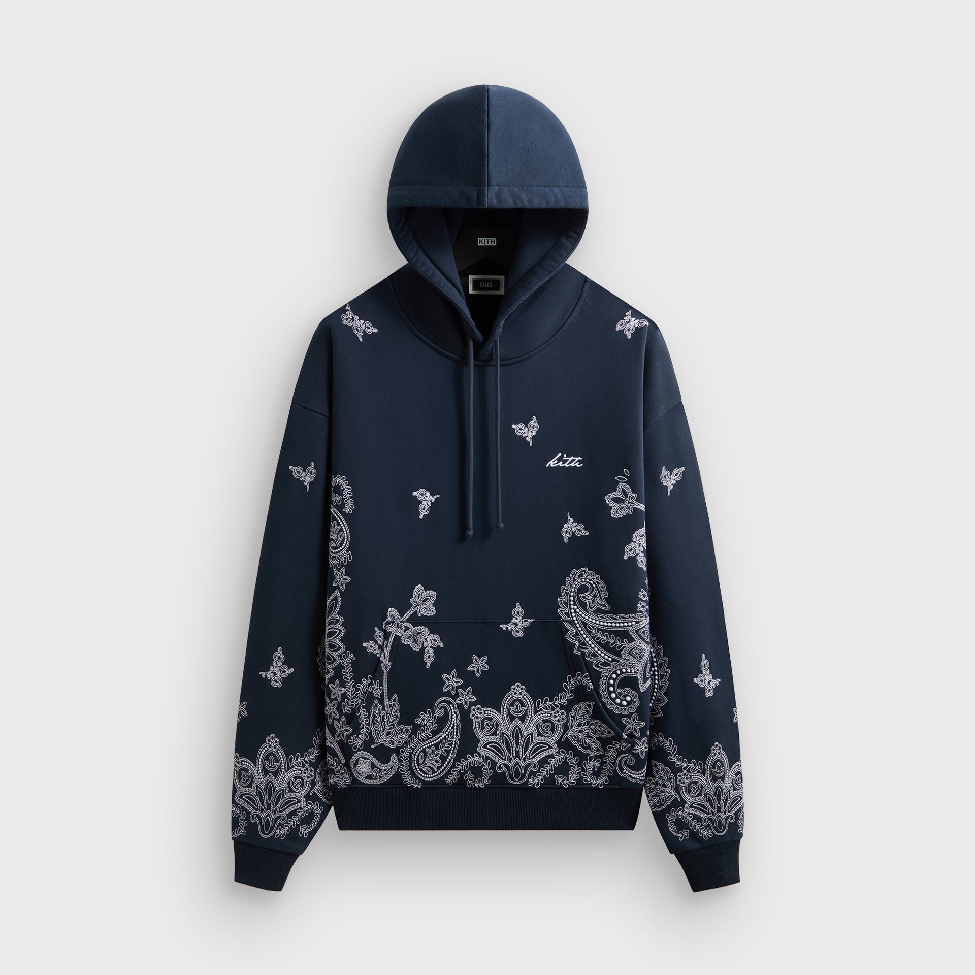 Kith Falling Paisley Nelson Hoodie - Nocturnal