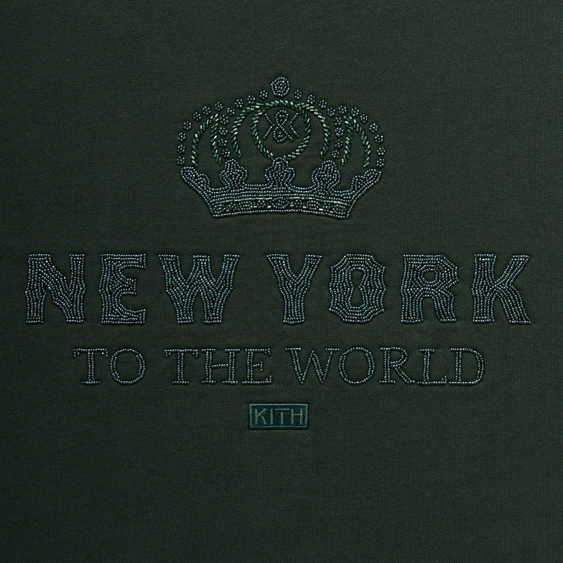 Kith New York To The World Crown Crewneck - Stadium
