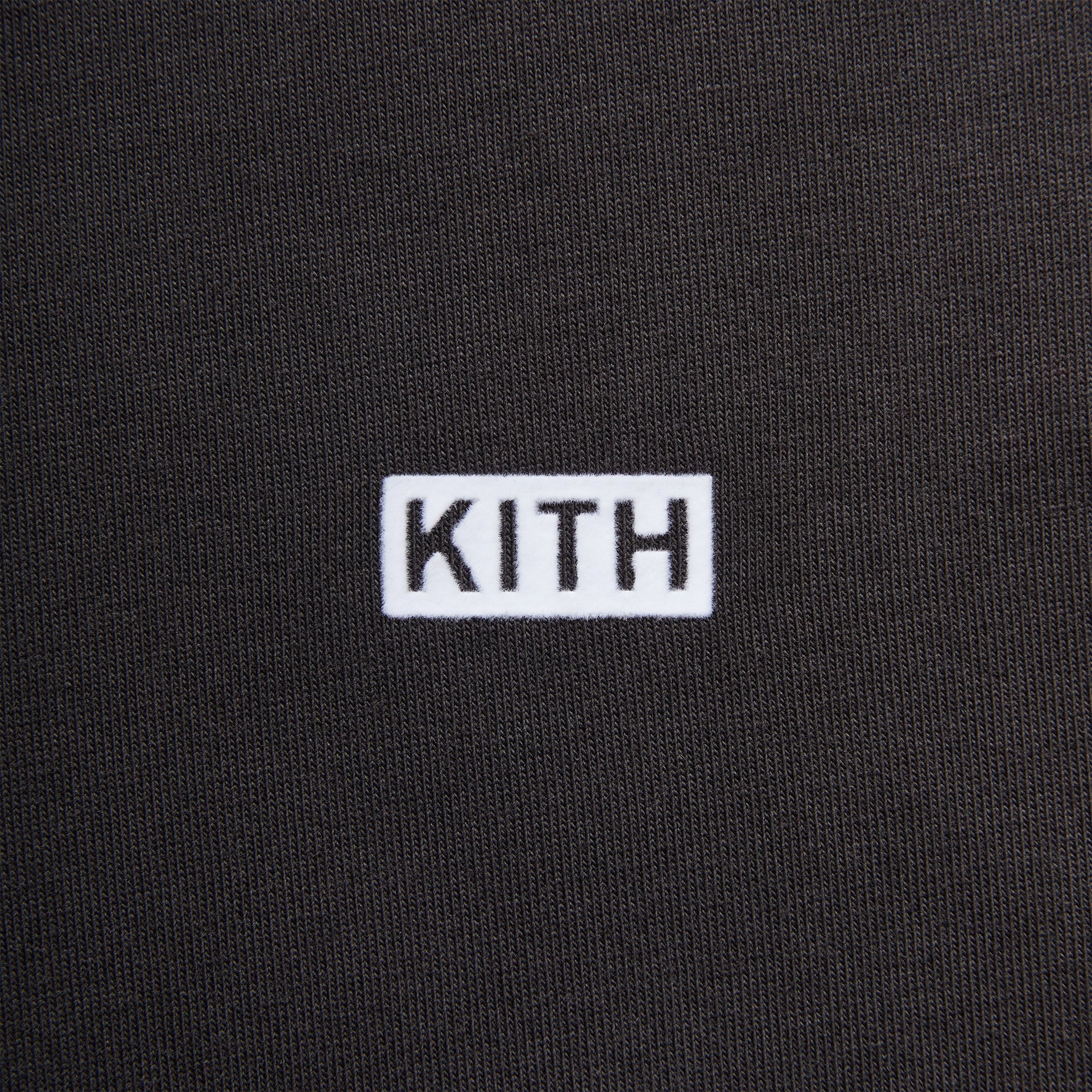 Kith Long Sleeve Mock Neck LAX Tee - Black