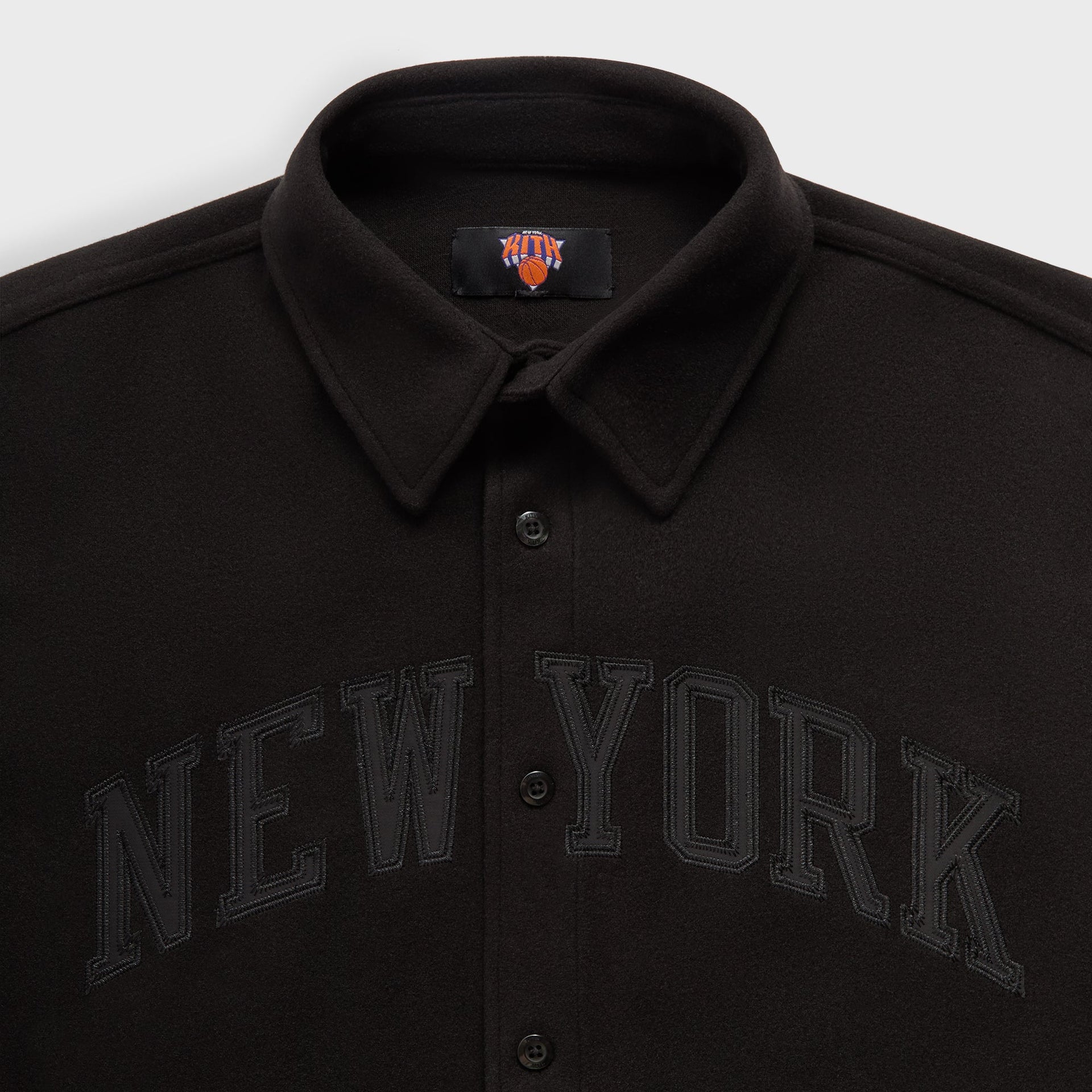Kith for the New York Knicks Felted Apollo Shirt - Black